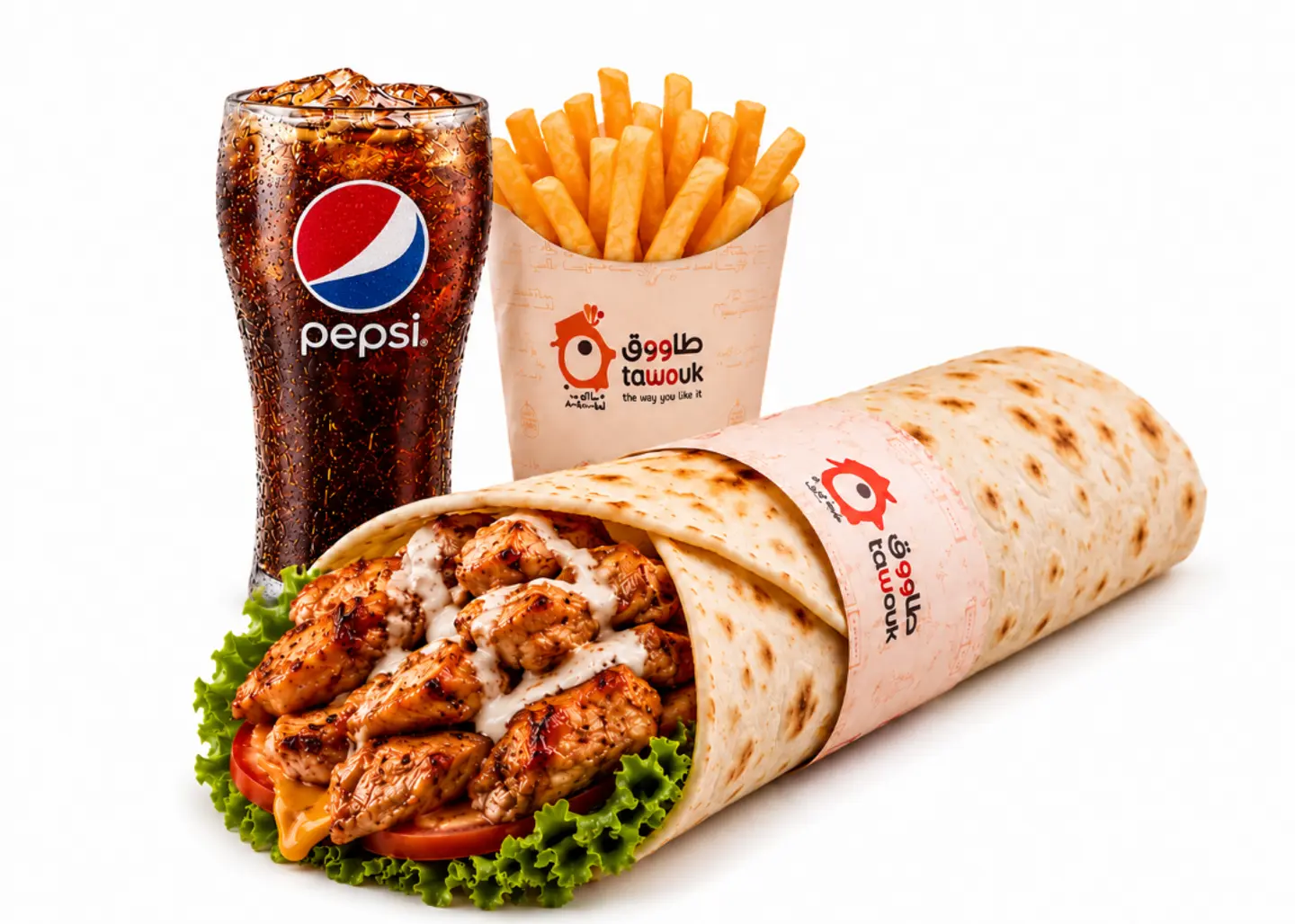 وجبة طاووق ماكس