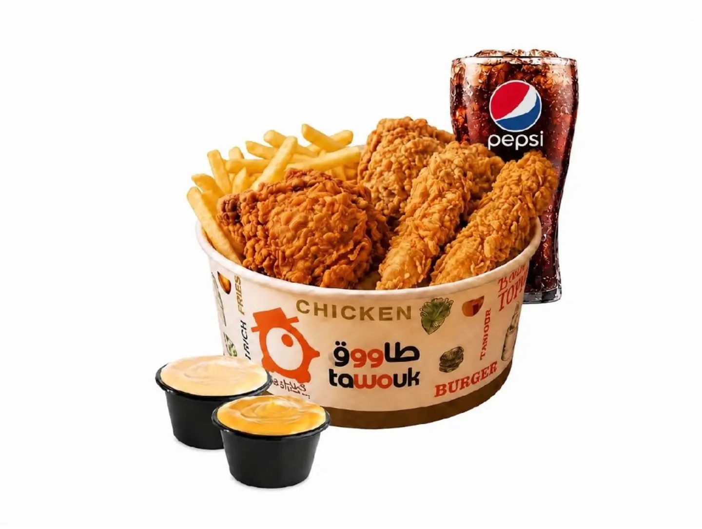 وجبات دجاج بلاتر