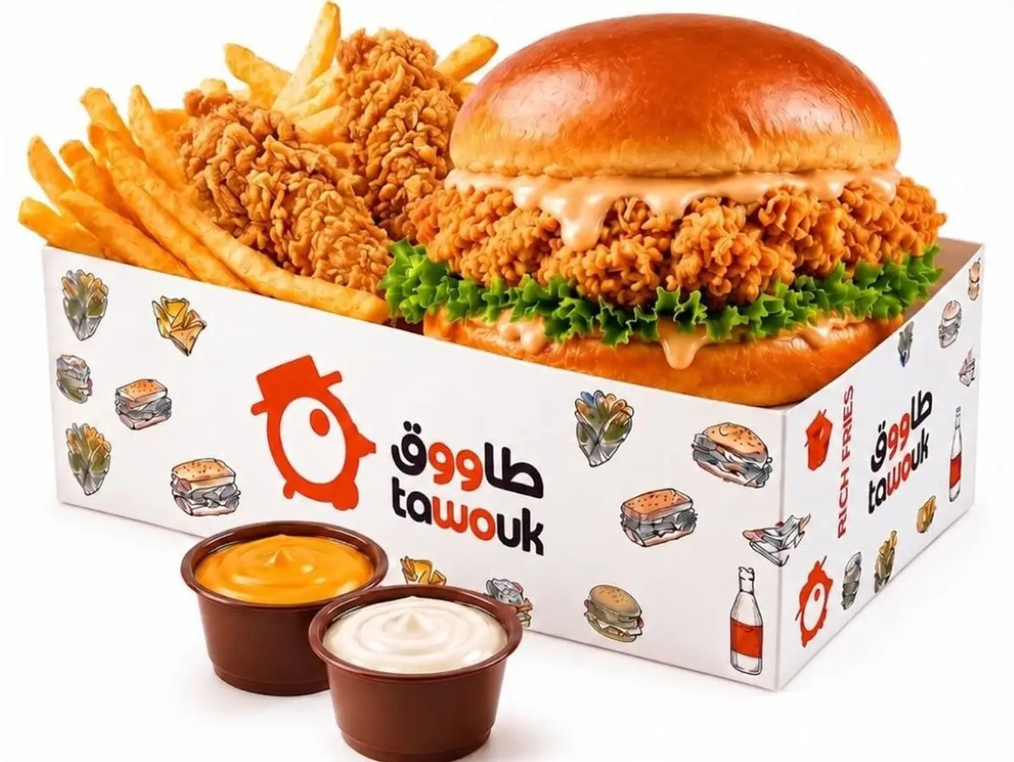 لانش ميكس طاووق