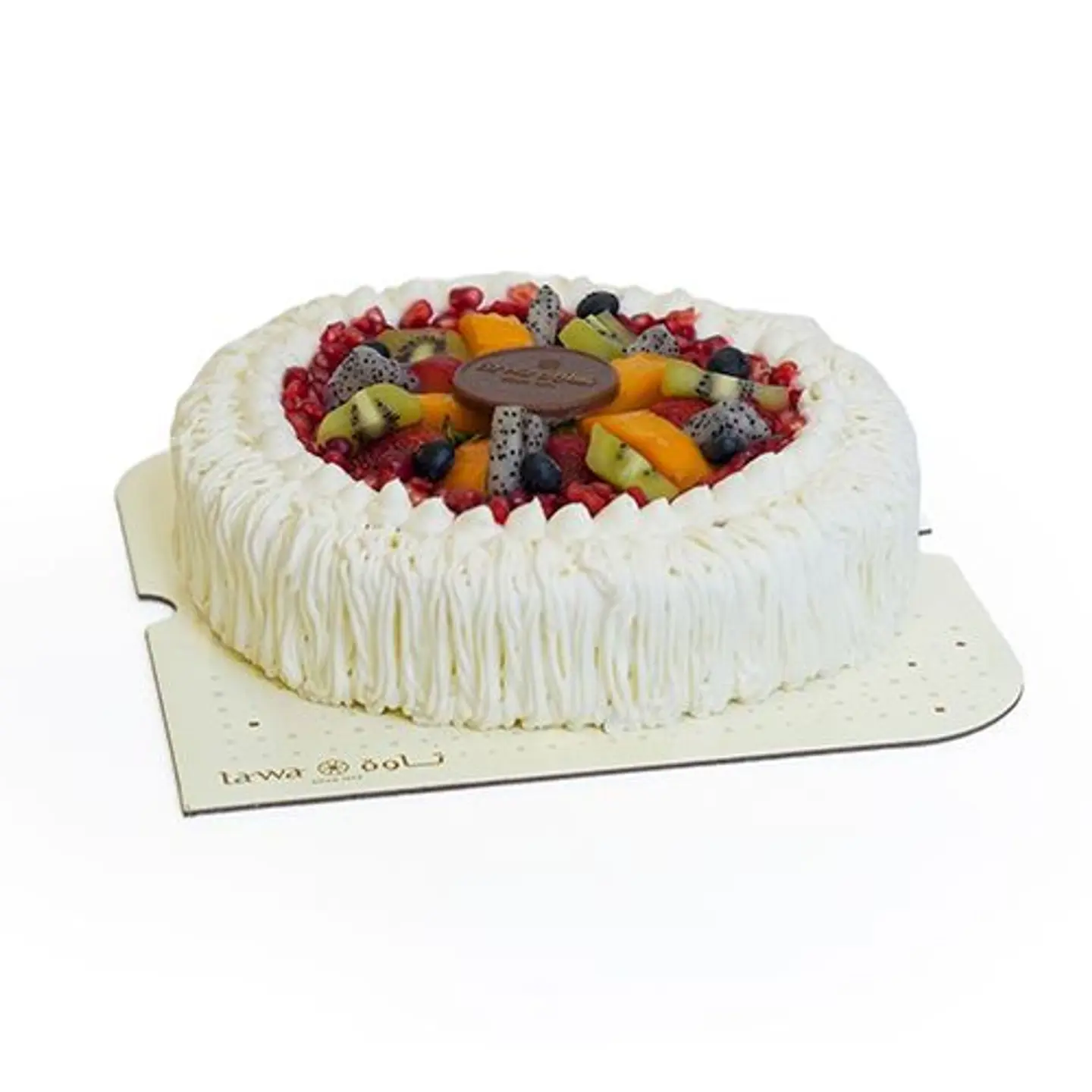 Large Fruit Garden Cake