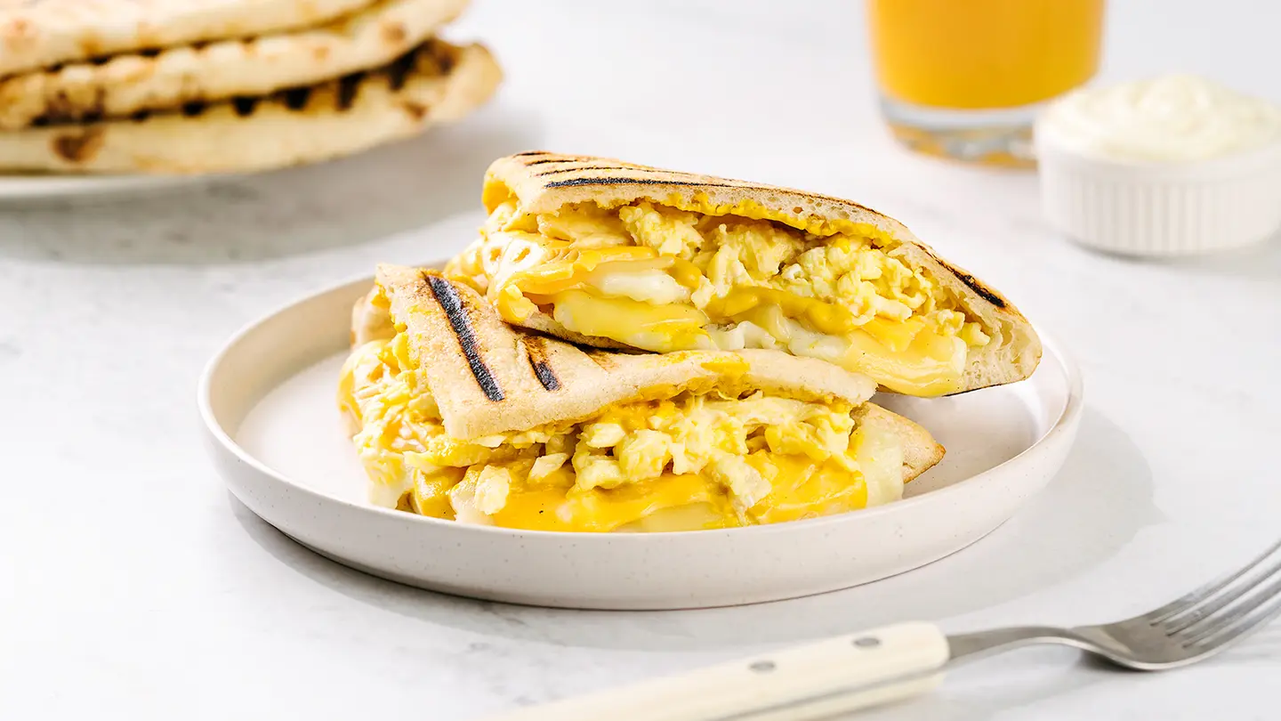 Egg & Cheese Pita
