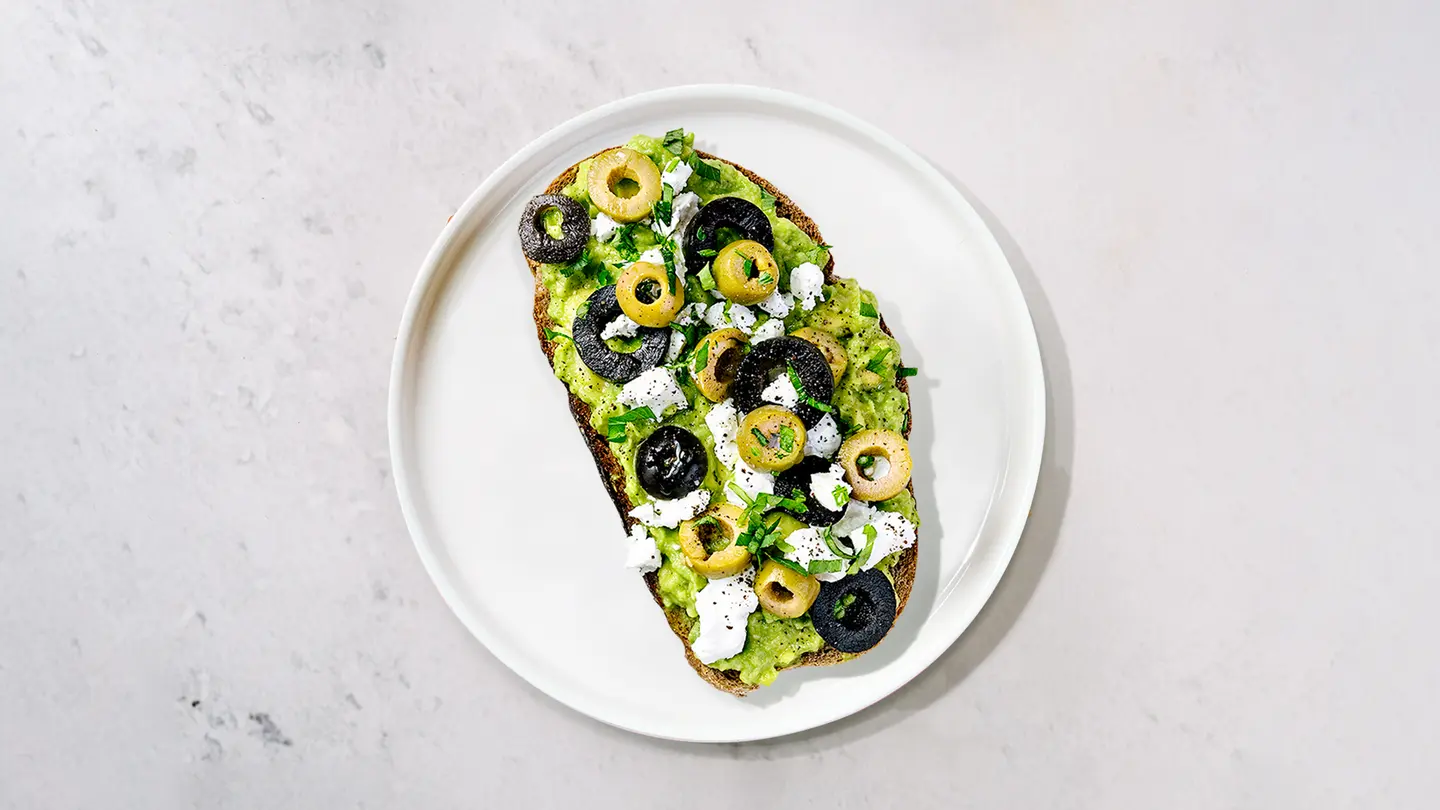 Greek Avo Toast