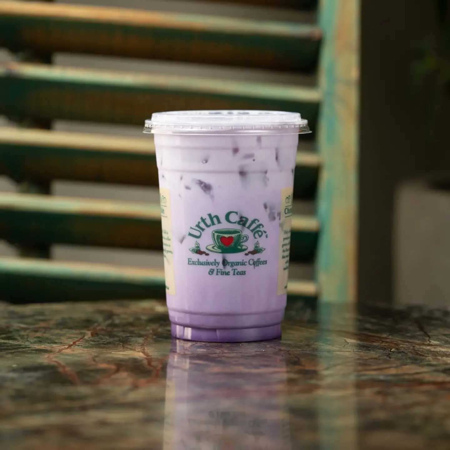 Ube Latte On Ice