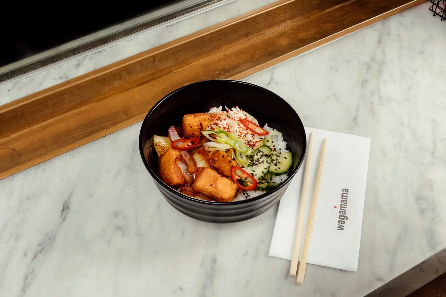 Tofu Gochujan Rice Bowl