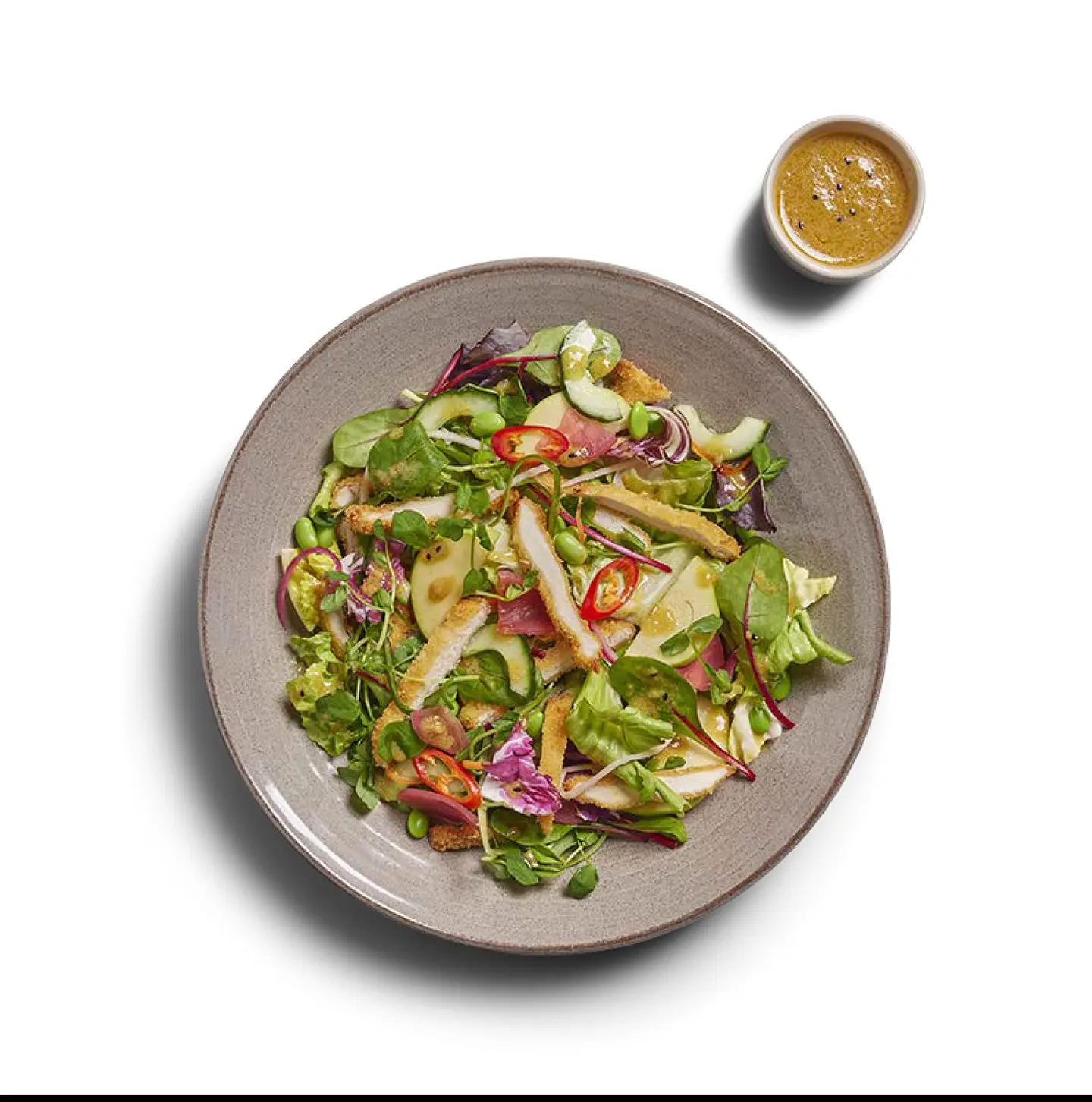 74.Chicken Katsu Salad