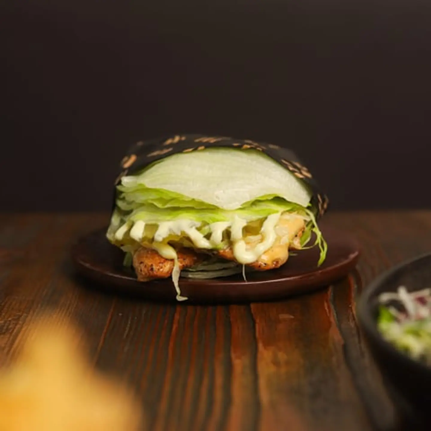 Green Burger Chicken