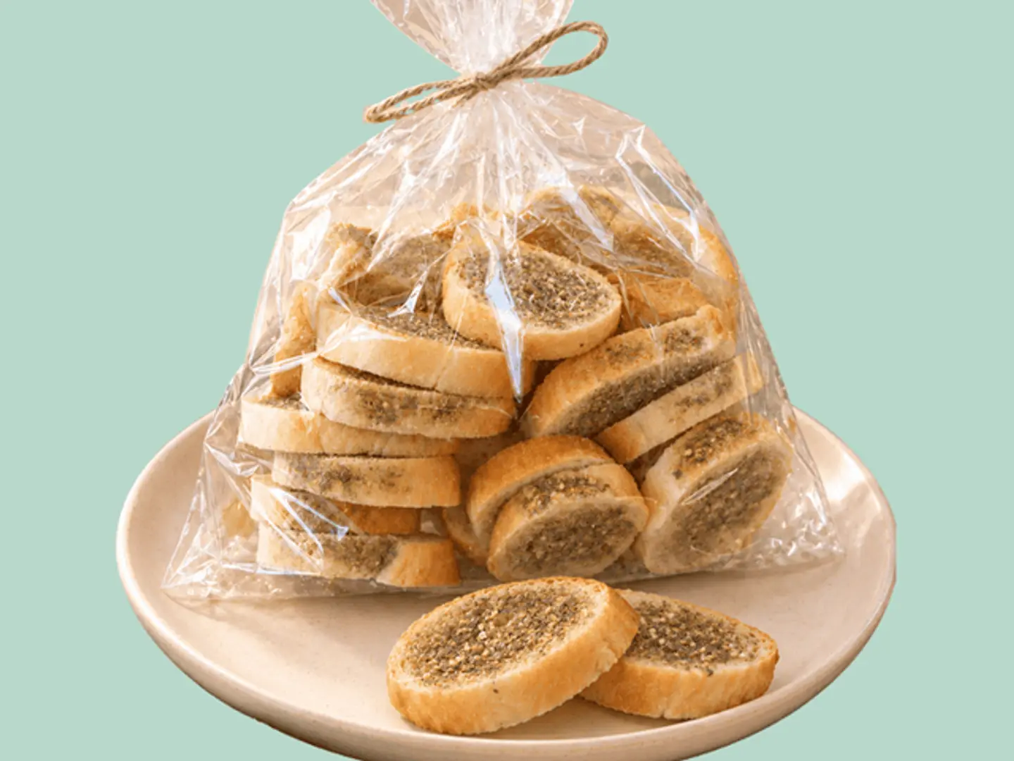Zaatar Toasted Bread