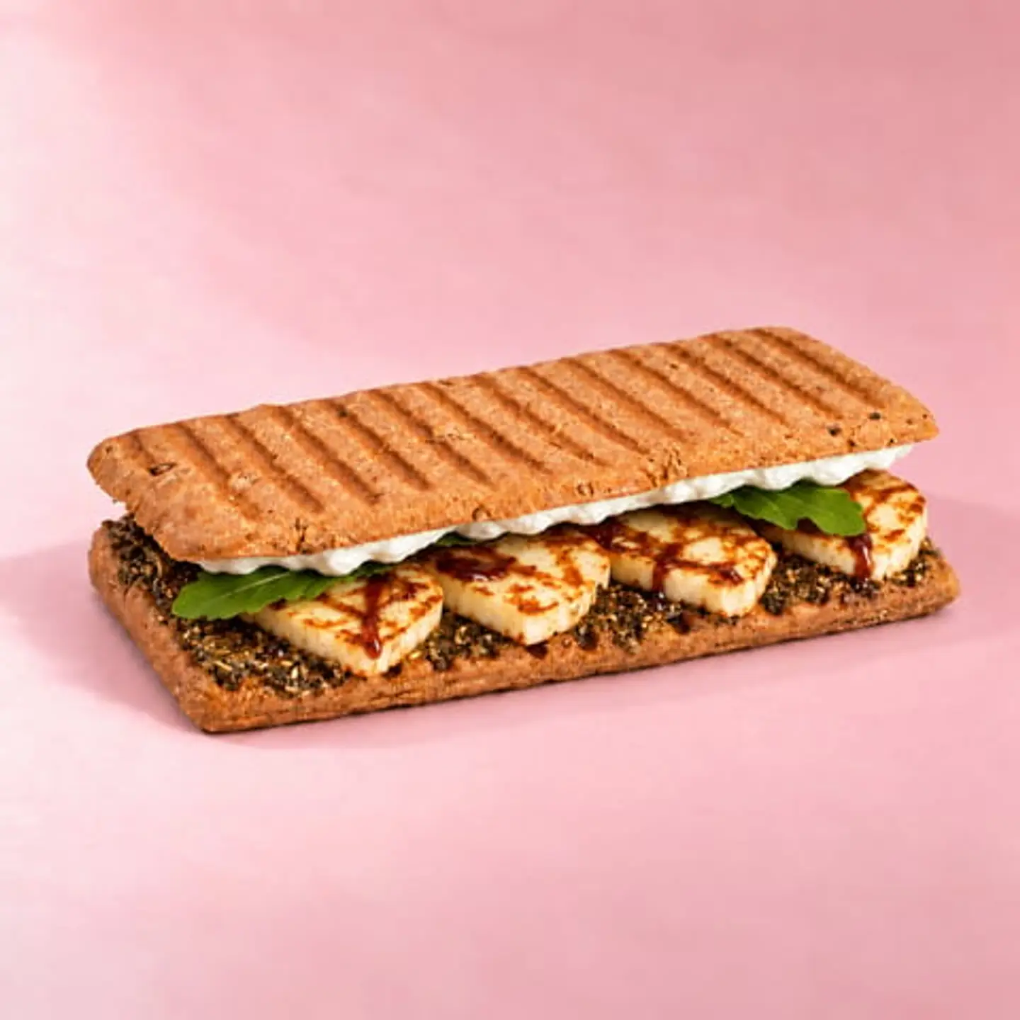 Flatbread Halloumi Labneh Za'atar