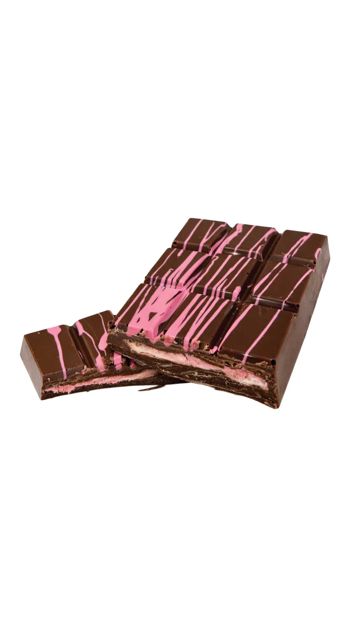 ⁠⁠Angel Hair Milk Chocolate With Pink Cotton Candy 55g