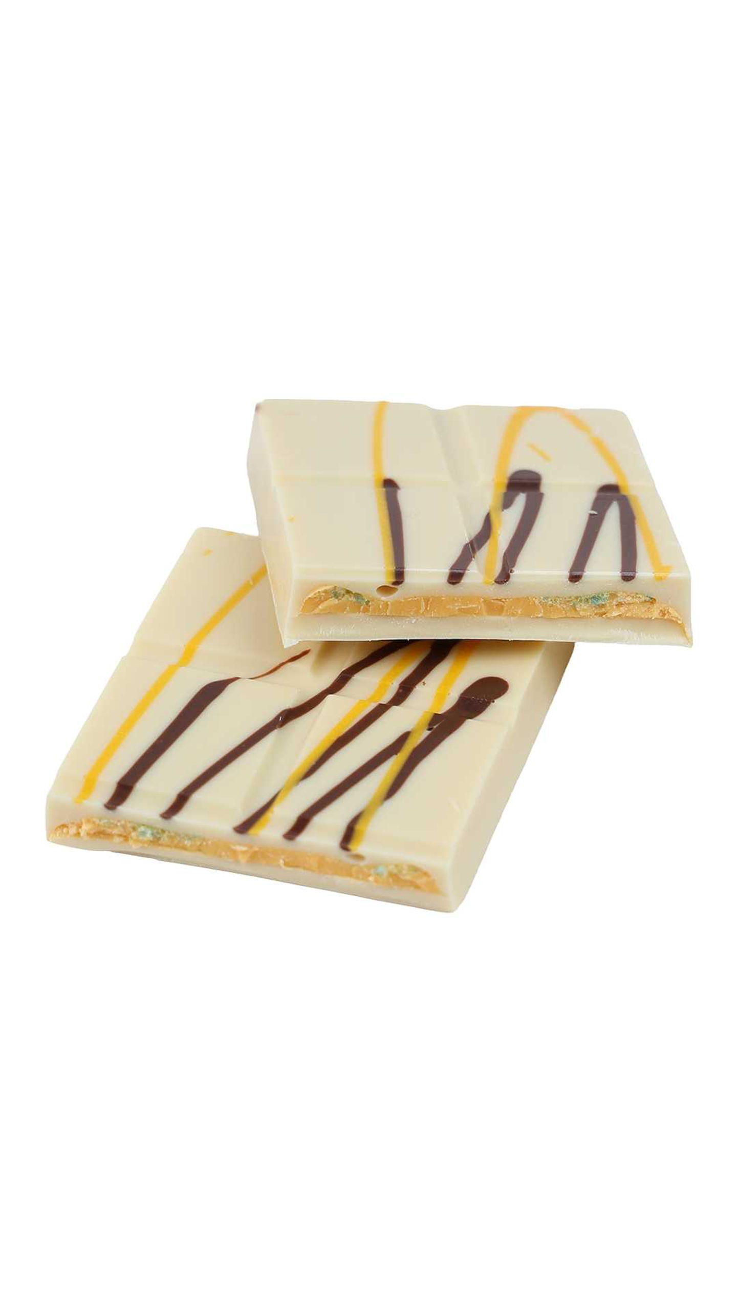 White Chocolate Bar With Mango Filling And Poppin Candy 167g