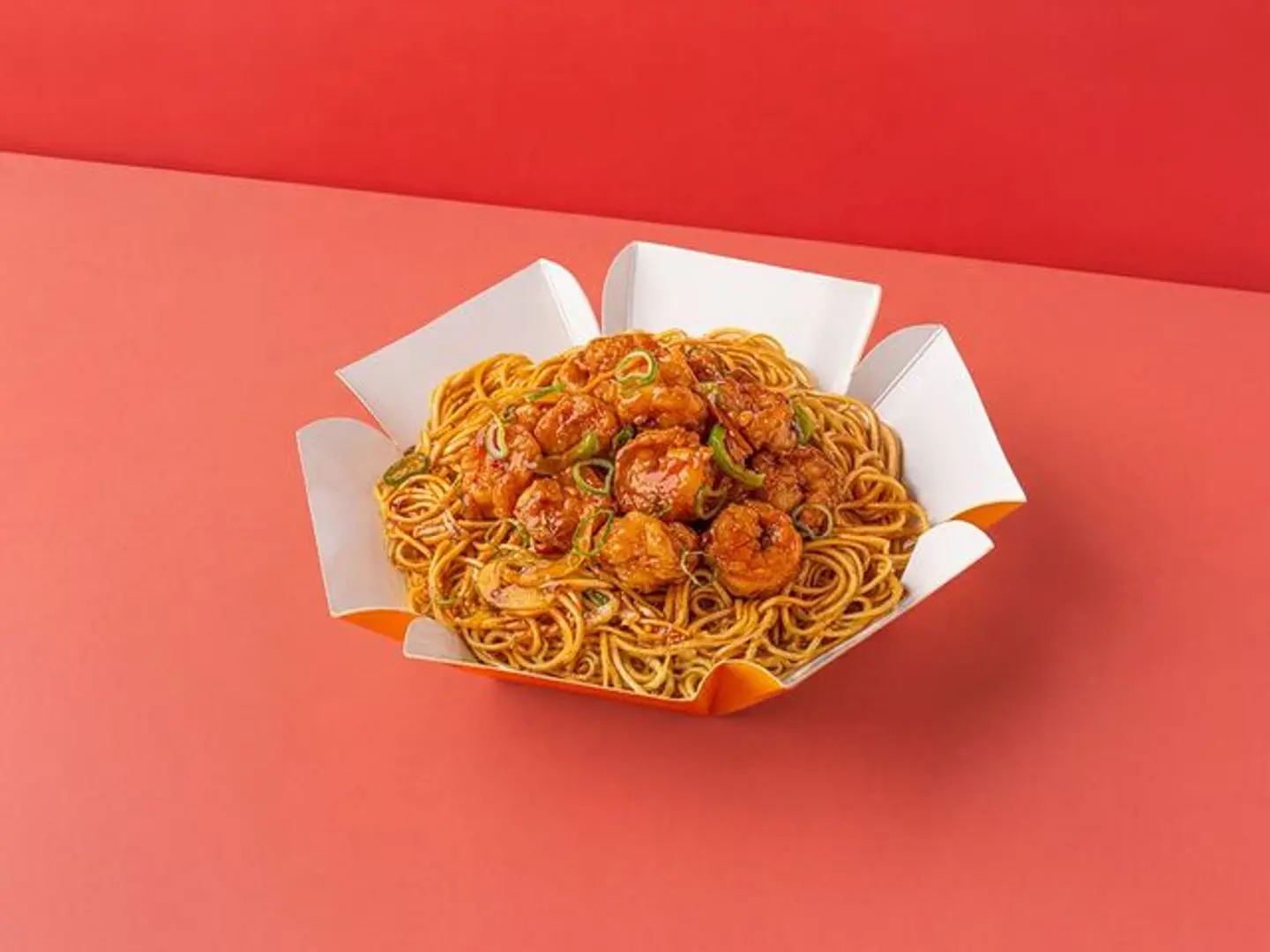 Shrimp Teppanyaki With Noodles