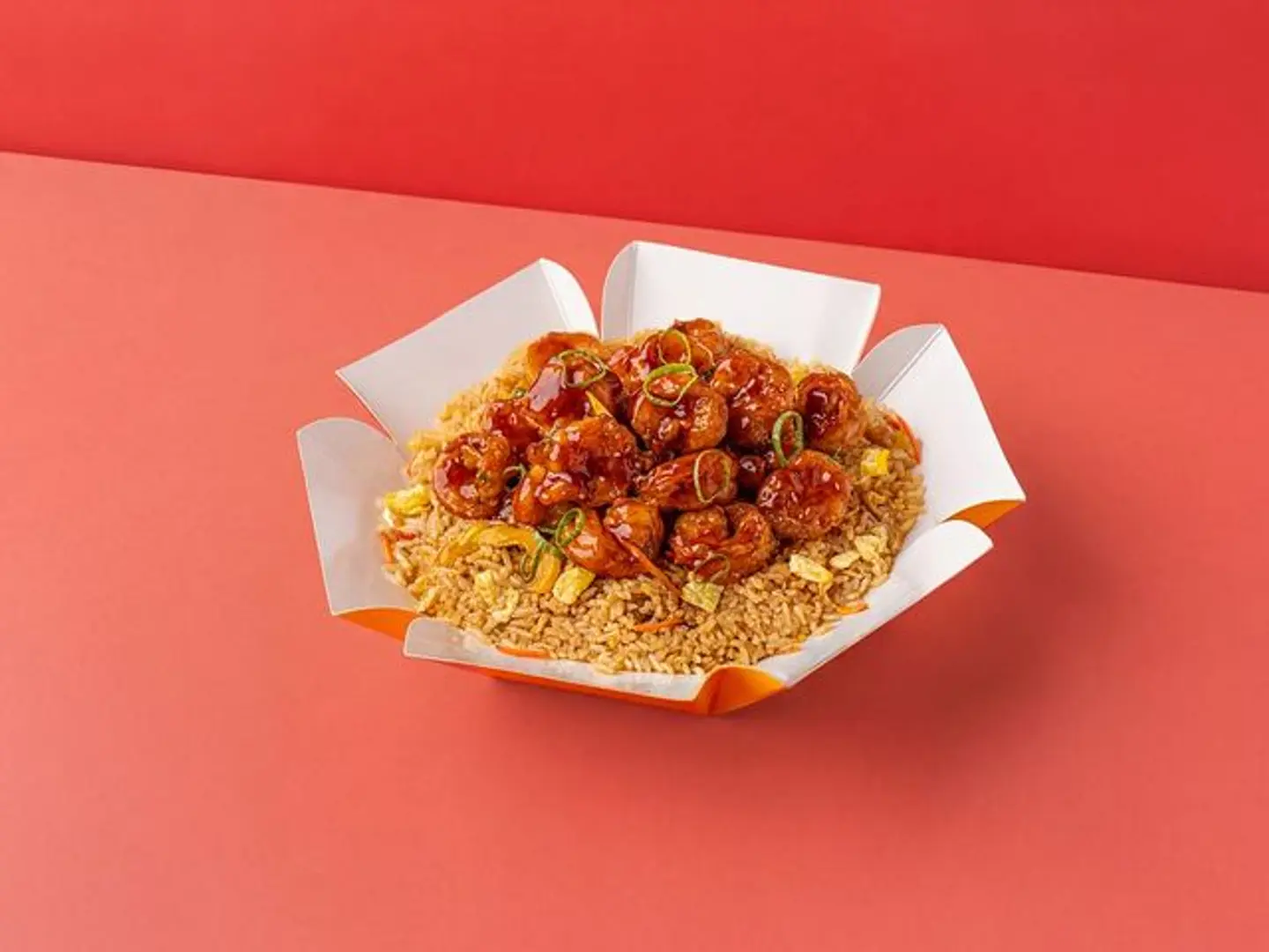 Shrimp Wok With Rice