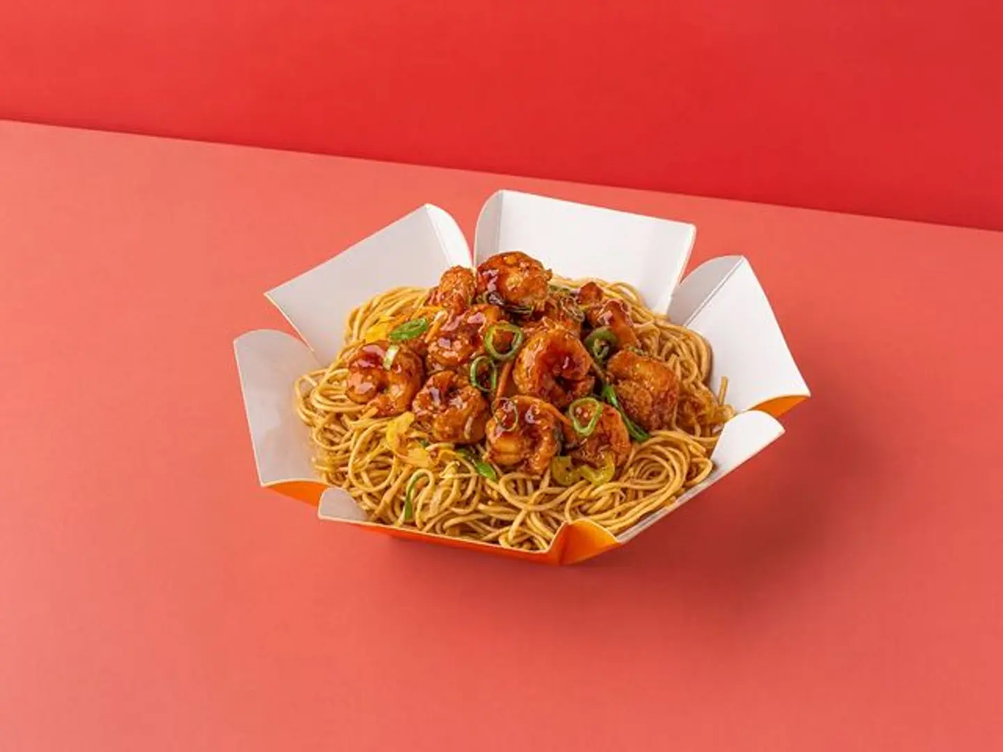 Shrimp Wok With Noodles