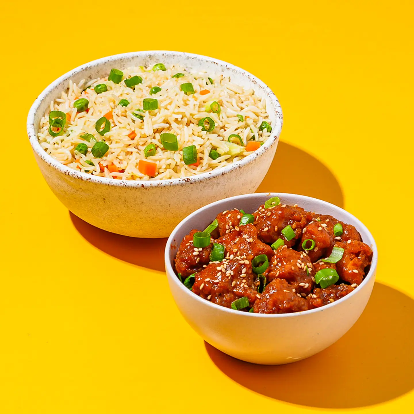 Swicy Chicken With Fried Rice