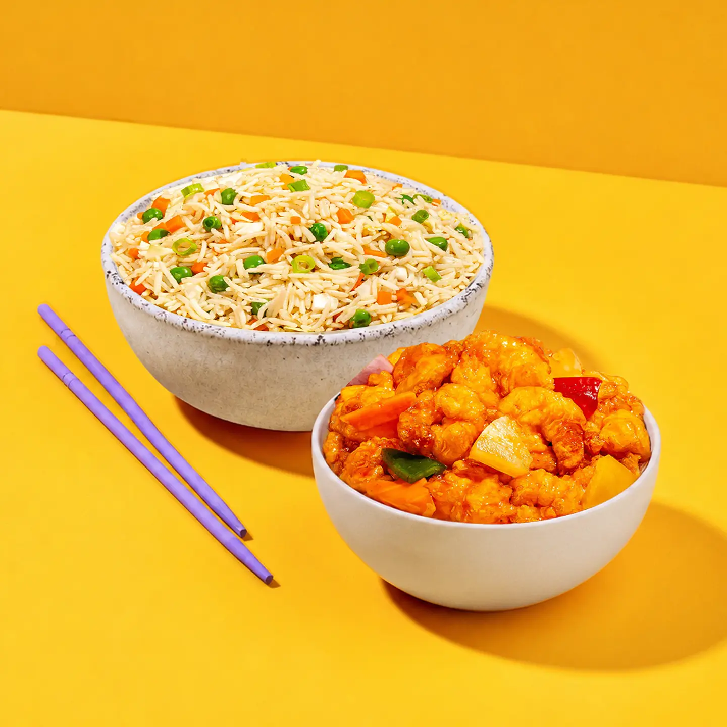 Sweet & Sour Prawn Meal