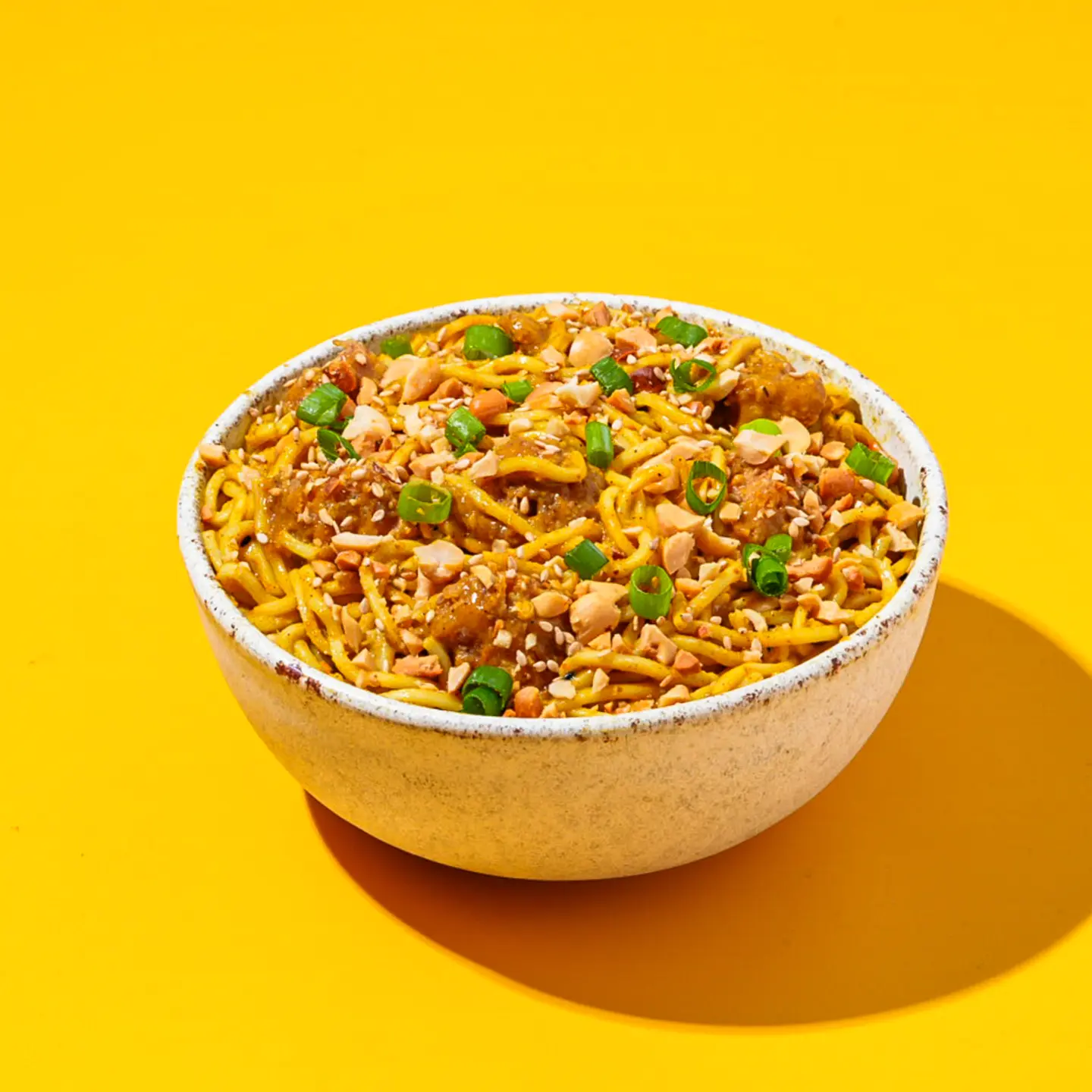 Swicy Chicken Satay Noodles