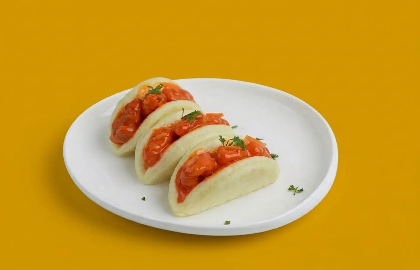 Dynamite Chicken Bao 3 Pcs