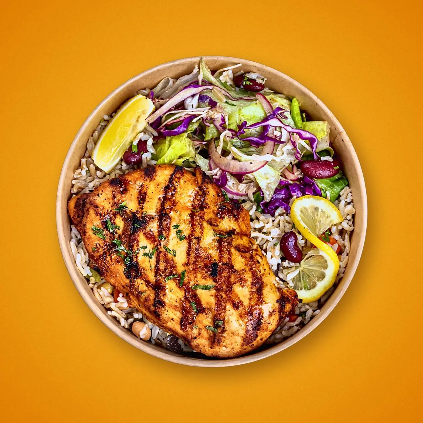 Grilled Chicken Healthy Bowl