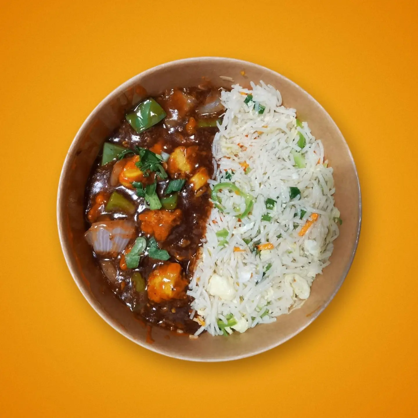 Black Pepper Chicken Rice Bowl