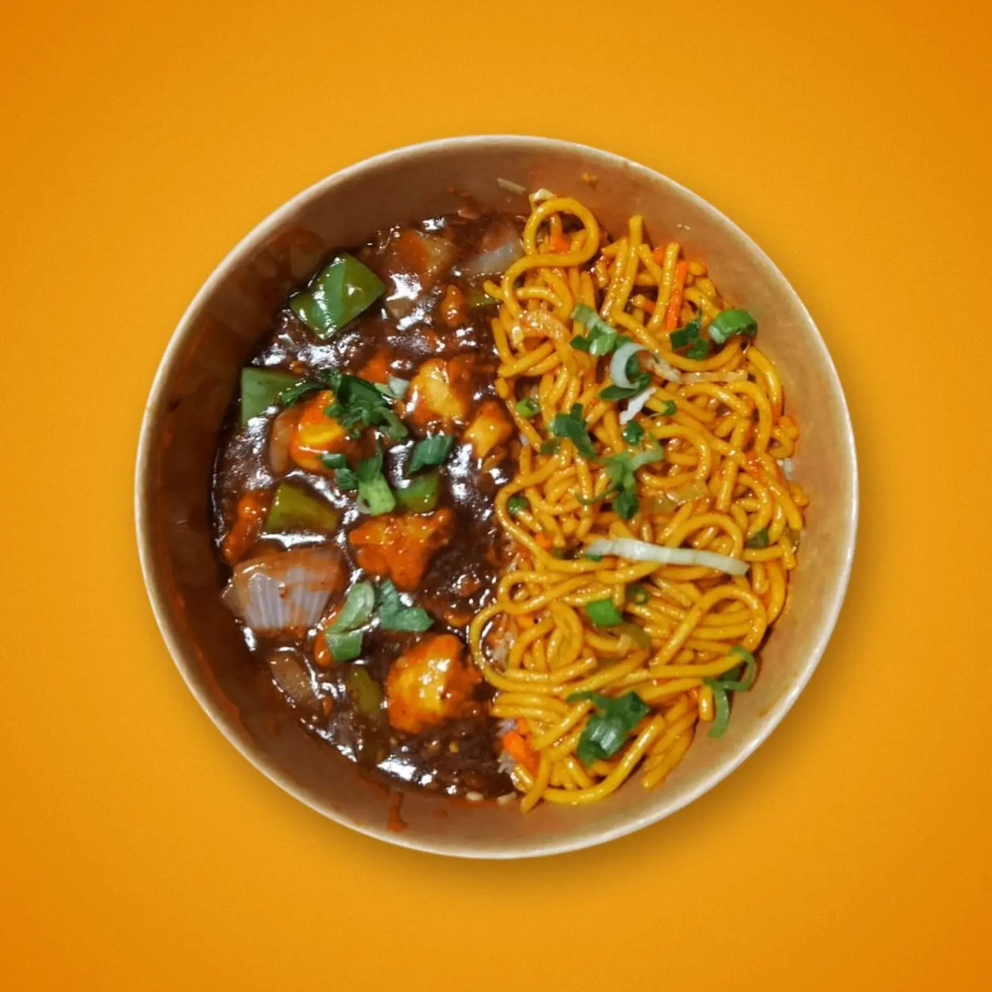 Black Pepper Chicken Noodle Bowl