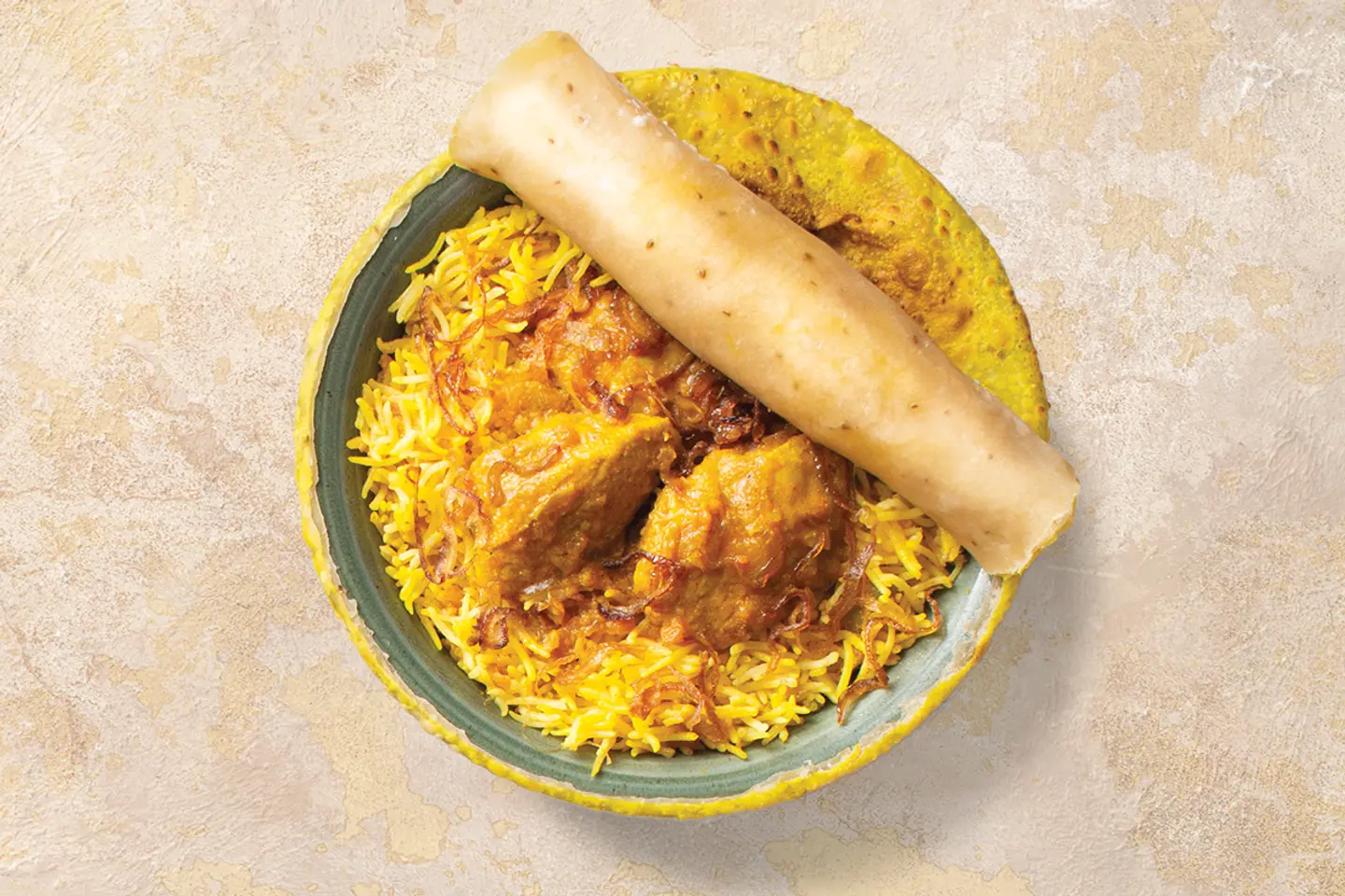 برياني دجاج زافران