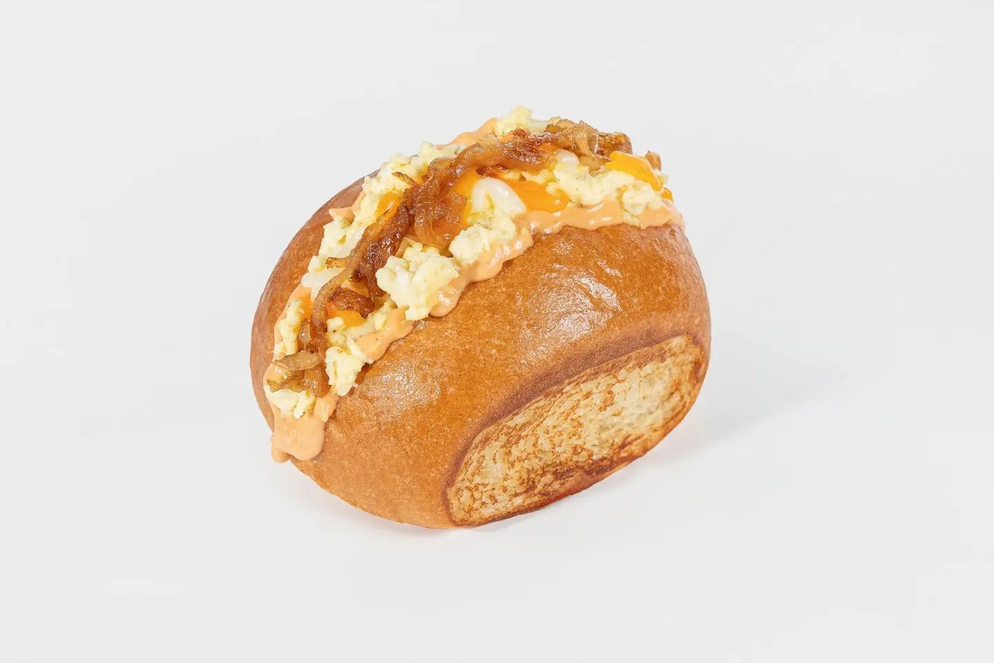 Scrambled Egg And Cheese Bun
