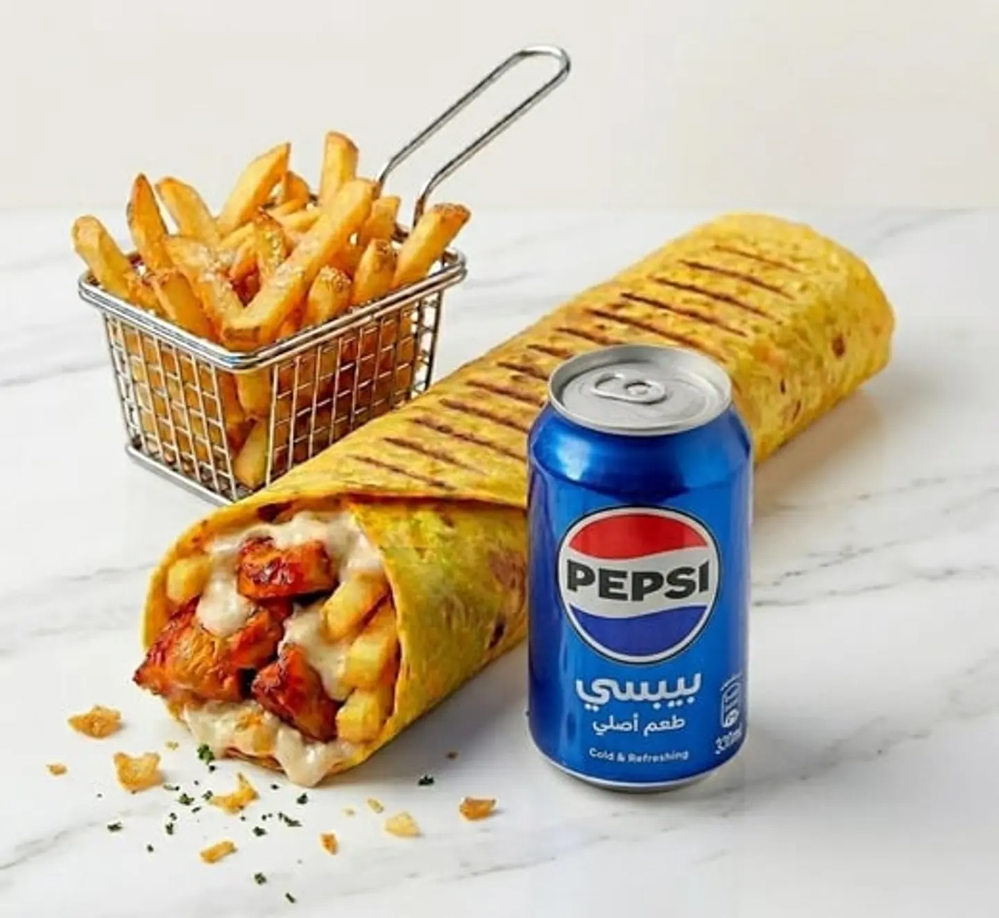Shawarma Tortilla Meal
