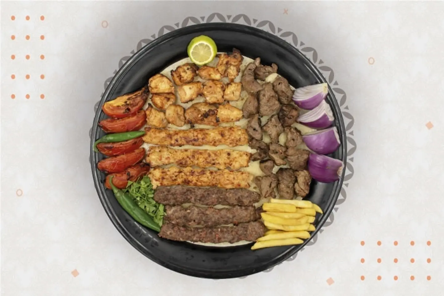 Kilo Mixed Grill With Appetizers