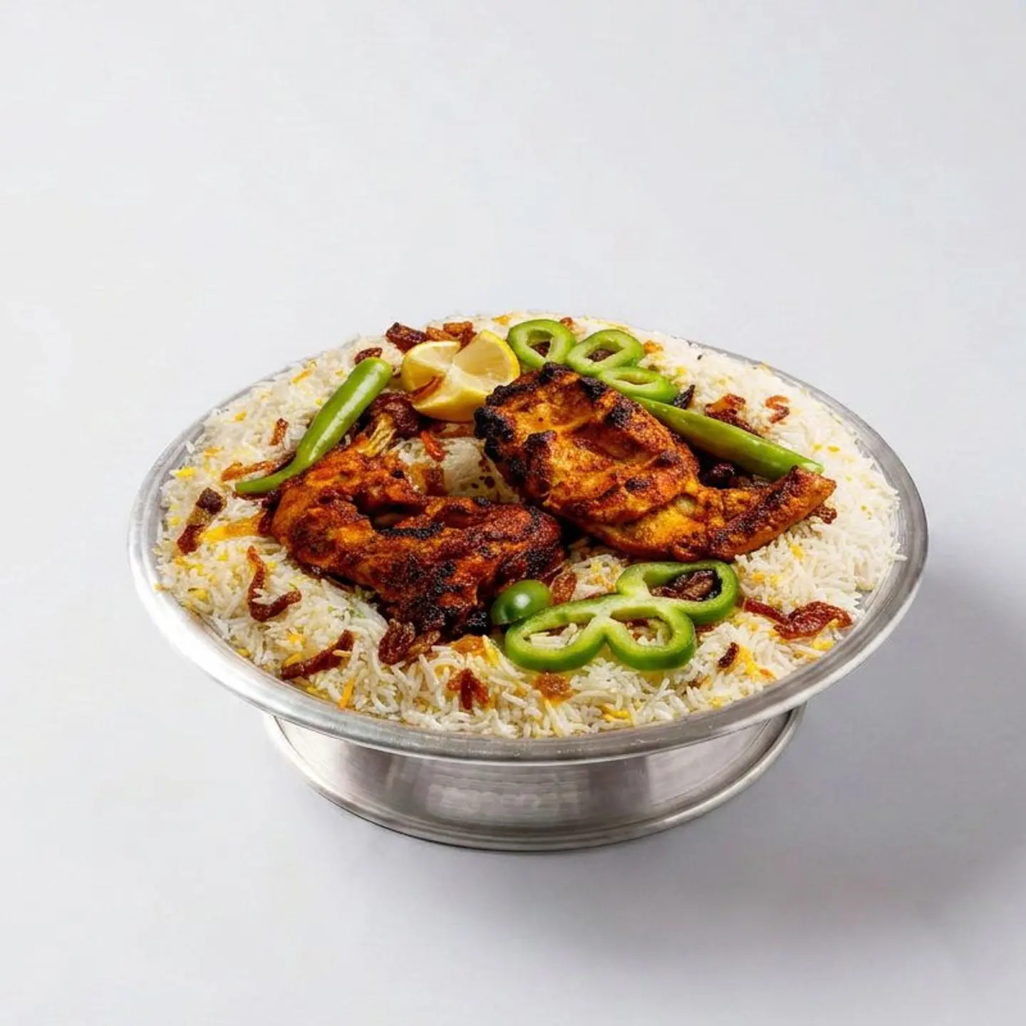 Half Tandoori Chicken With Rice