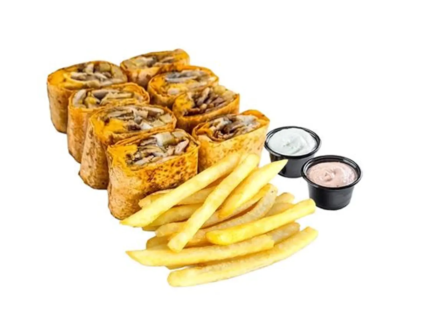 شاورما عربي خبز تركي - 8 قطع