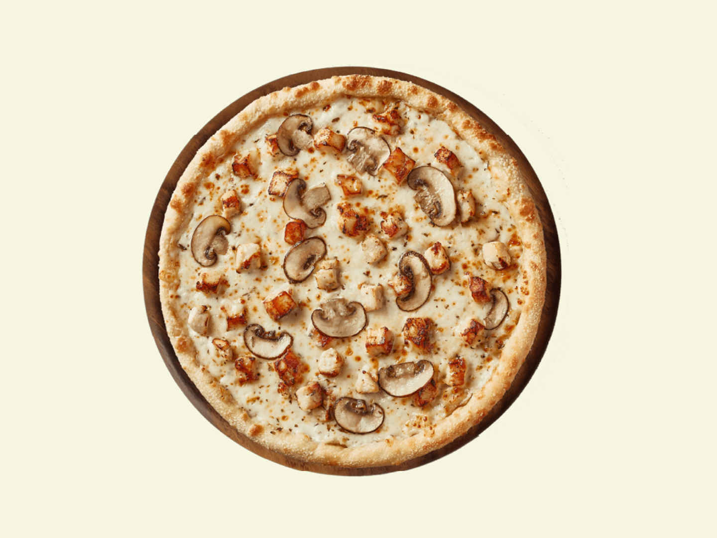 Alfredo Chicken - Medium Pizza