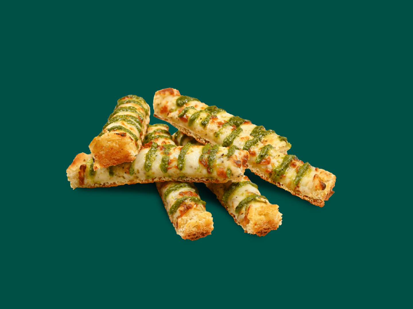 Pesto Garlic Bread