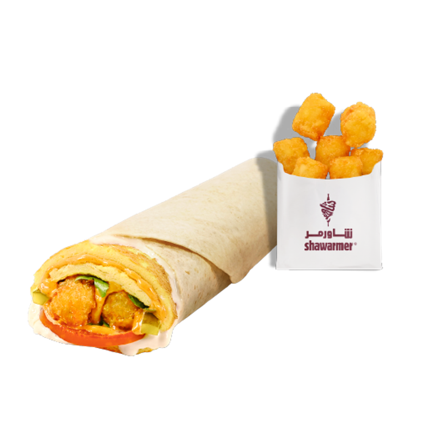 Egg Sarouk And Potato Pops