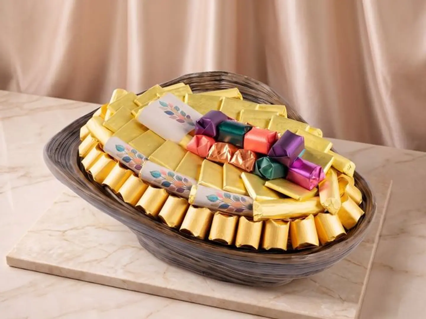 Medium Wooden Shape Rizan Plate