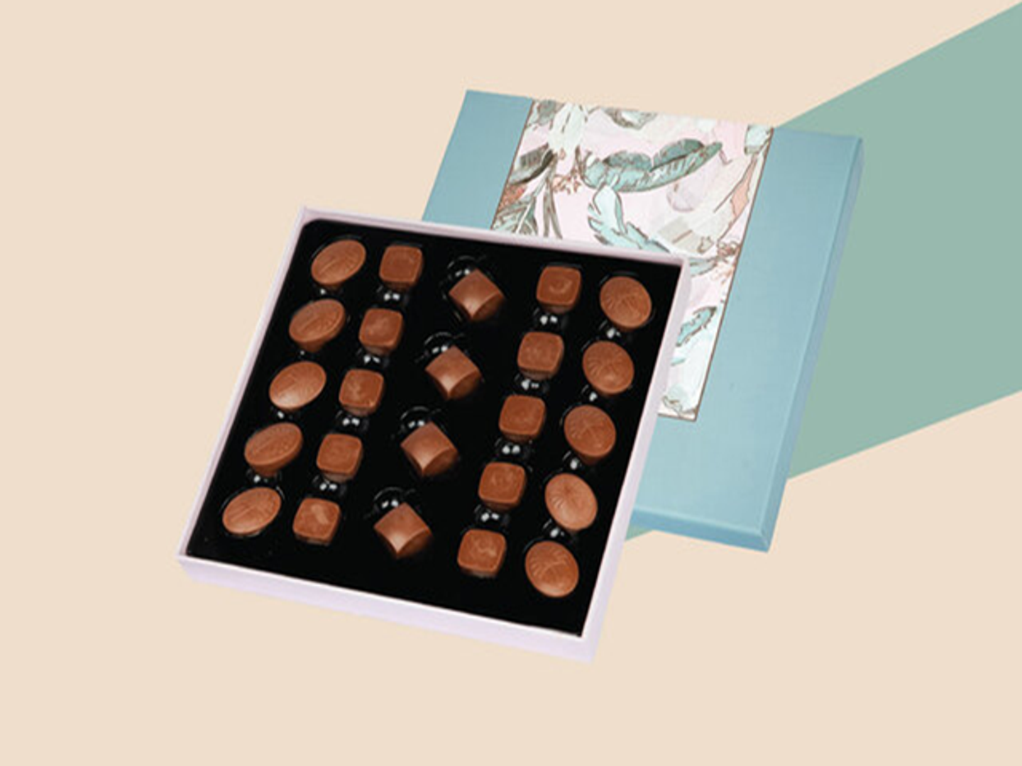 Lilac Chocolate Box