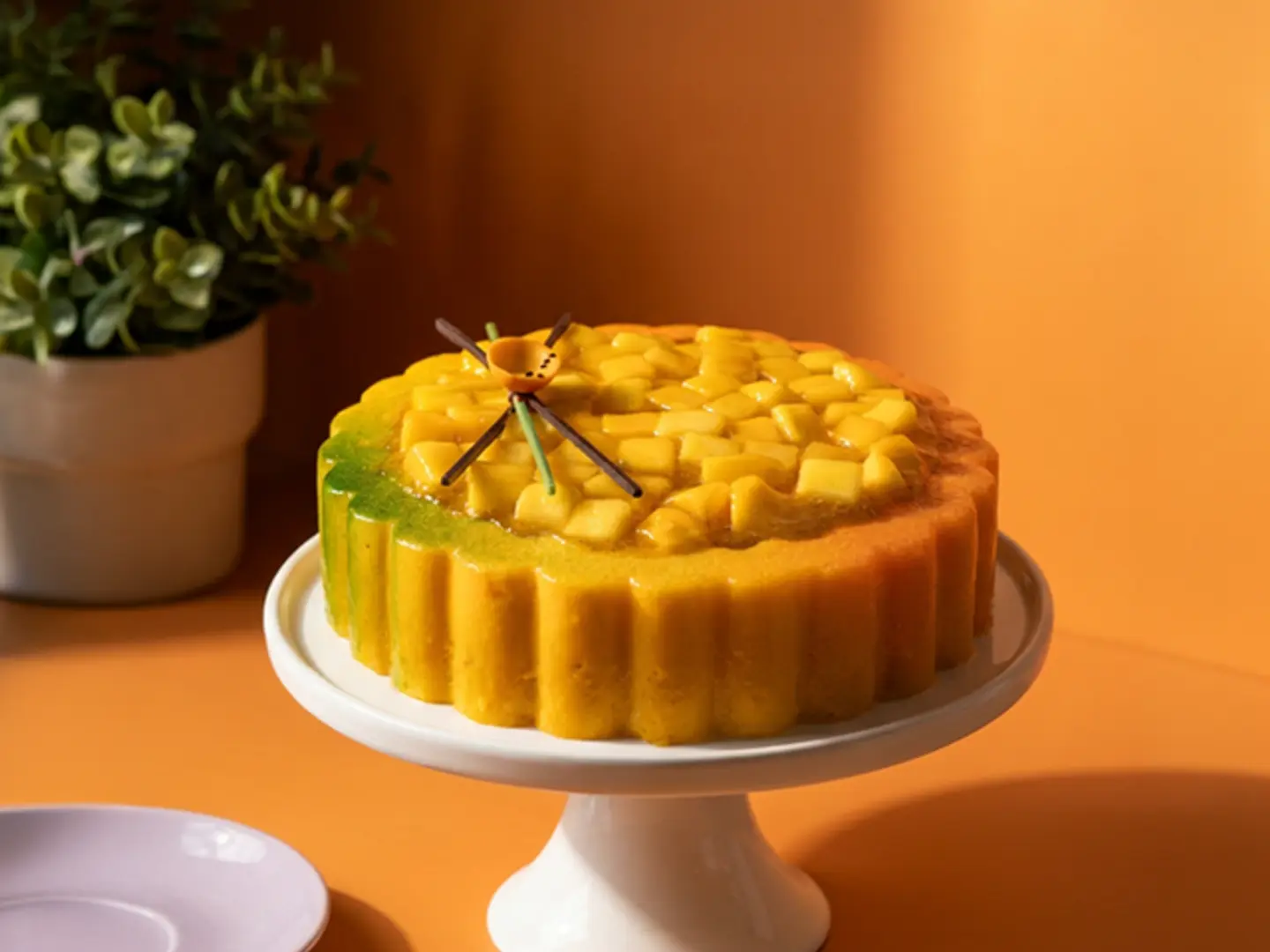 Small Mango Velvet