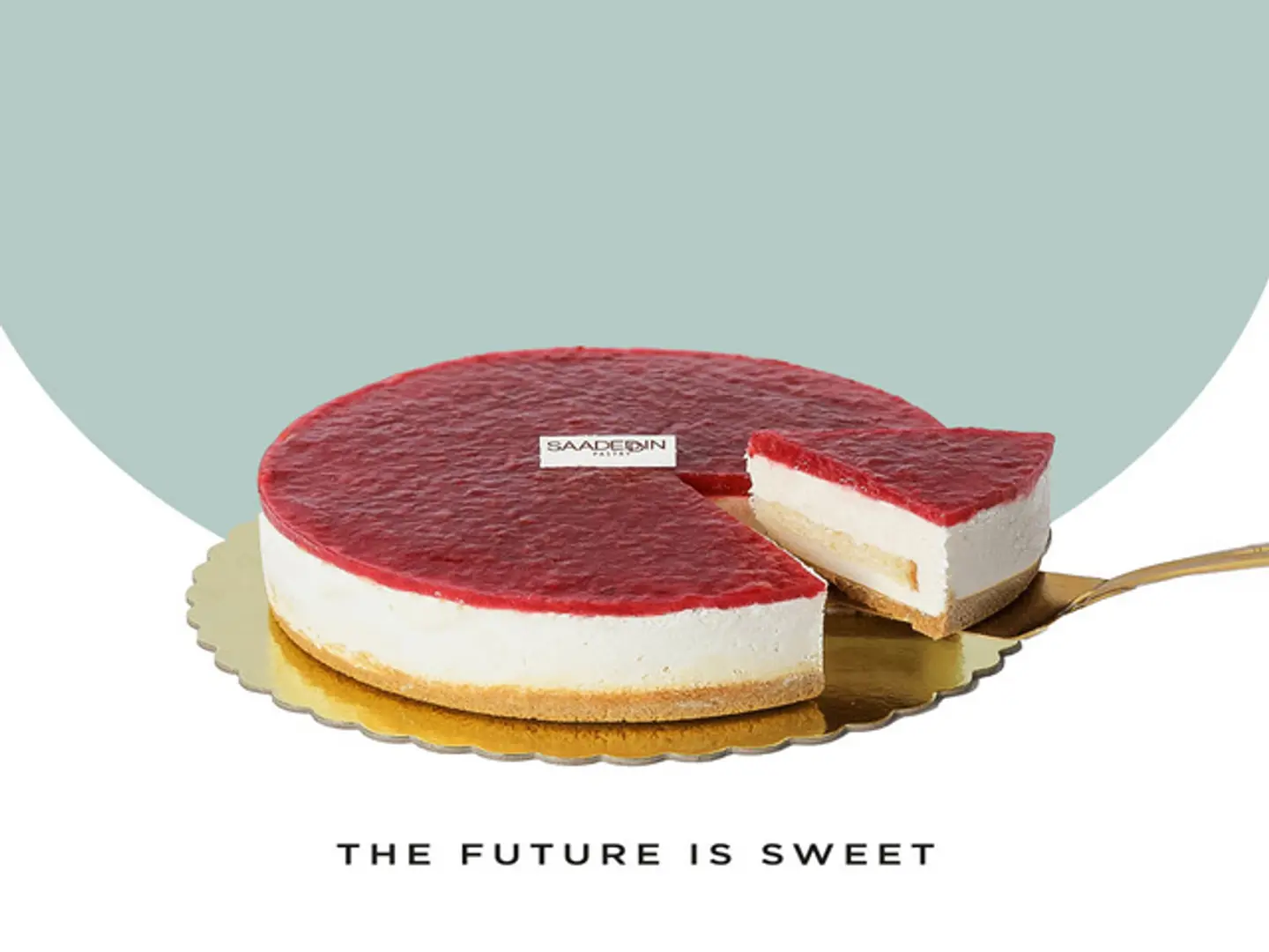 Small Red Berry Cheesecake