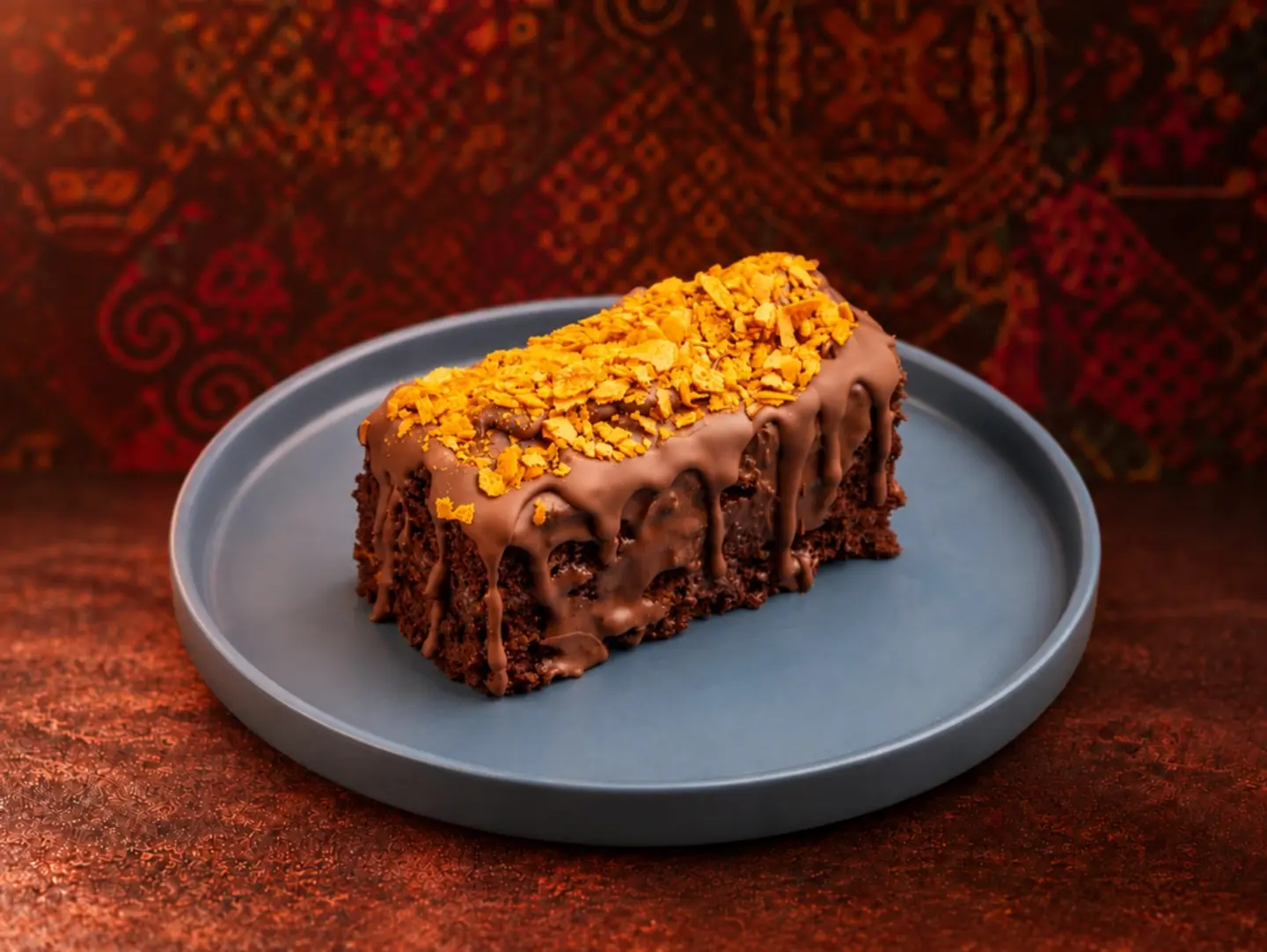 Crunchy Chocolate Cake