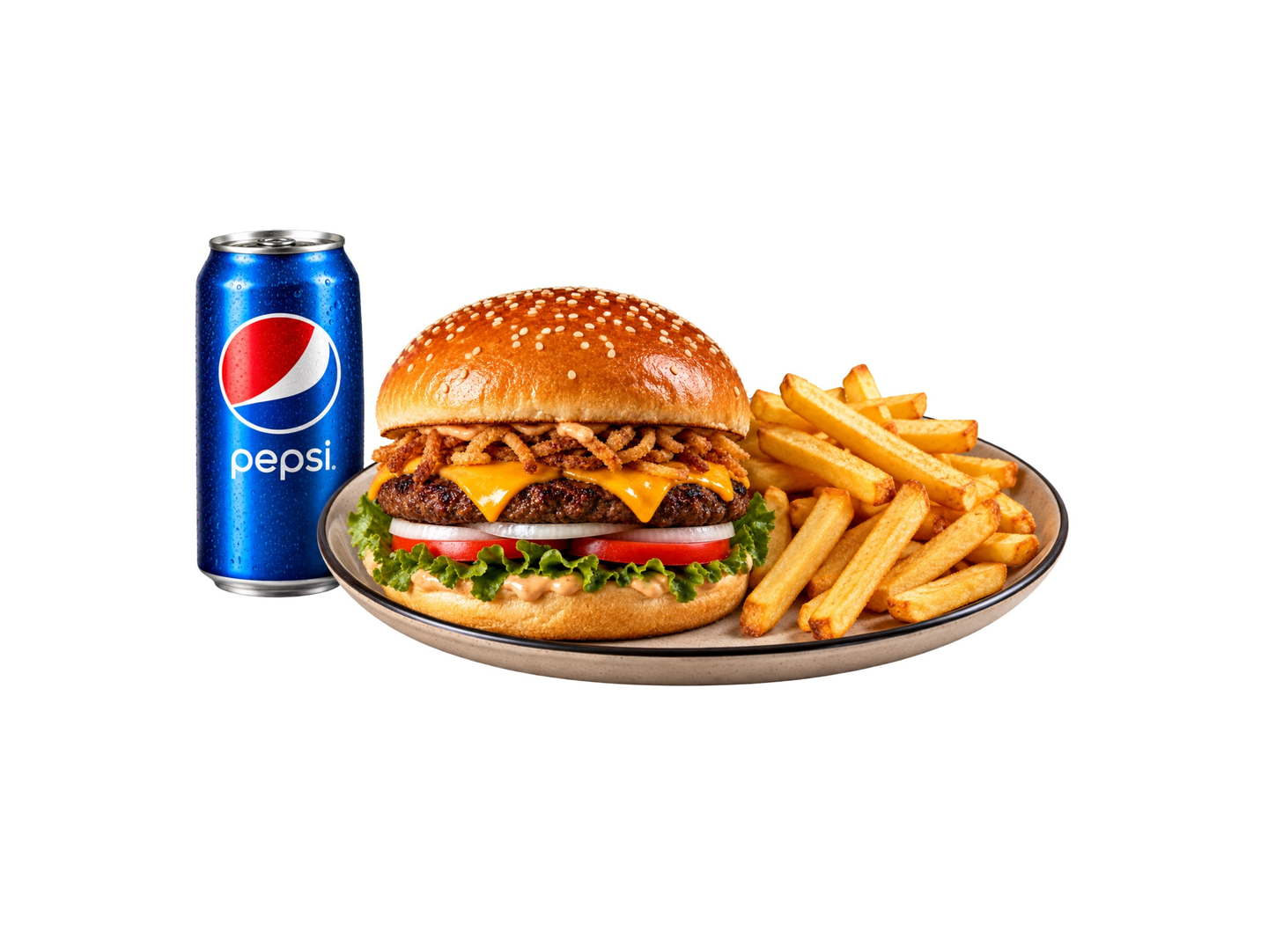 Beef Burger Meal