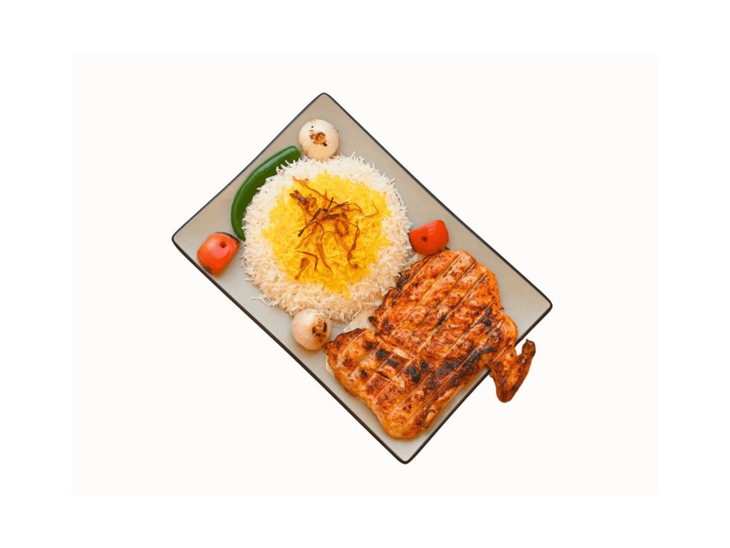 Half A Chicken On Coal - Plain