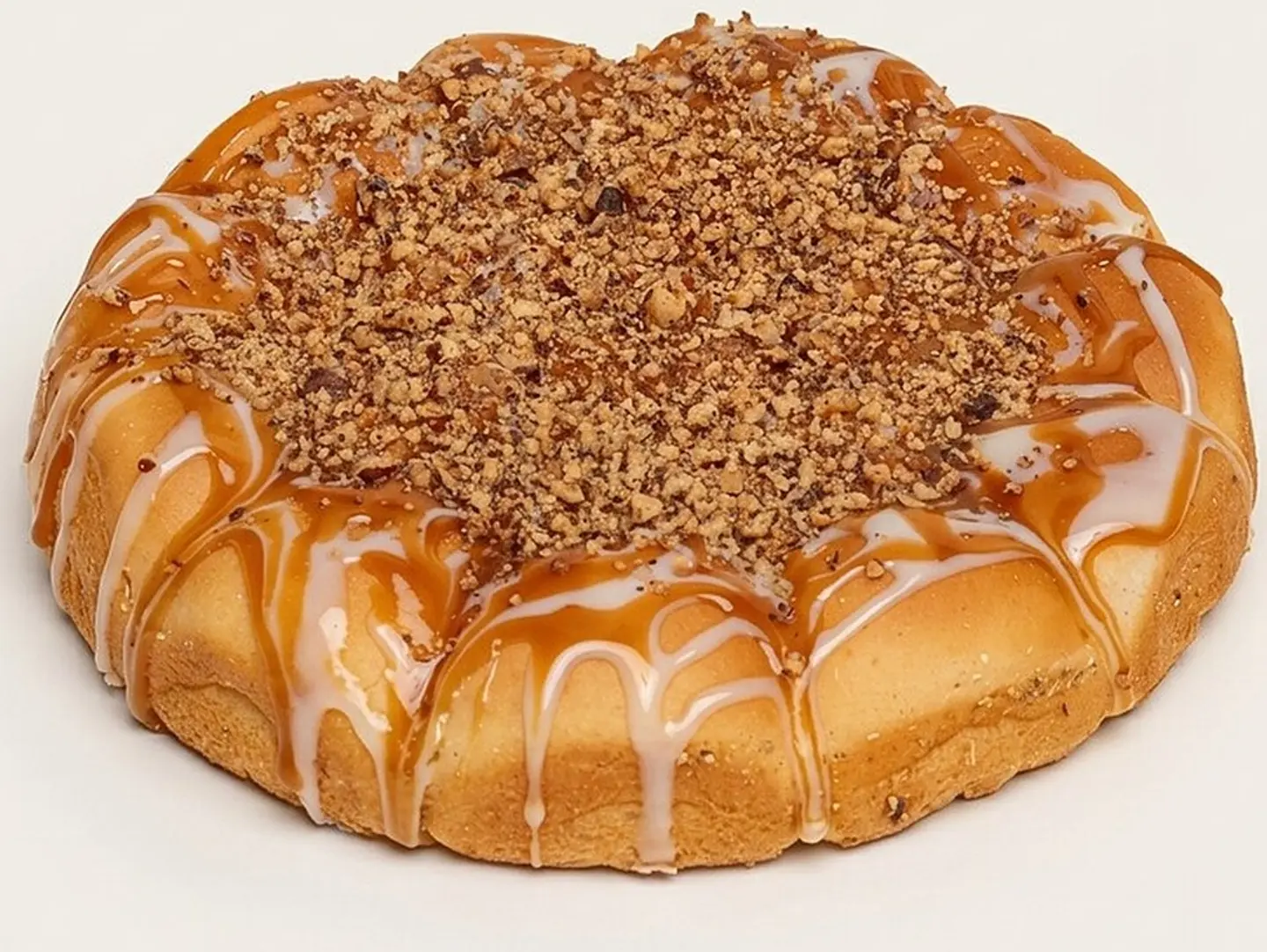 Large  Sized Pecan Brioche Pull Apart Bread