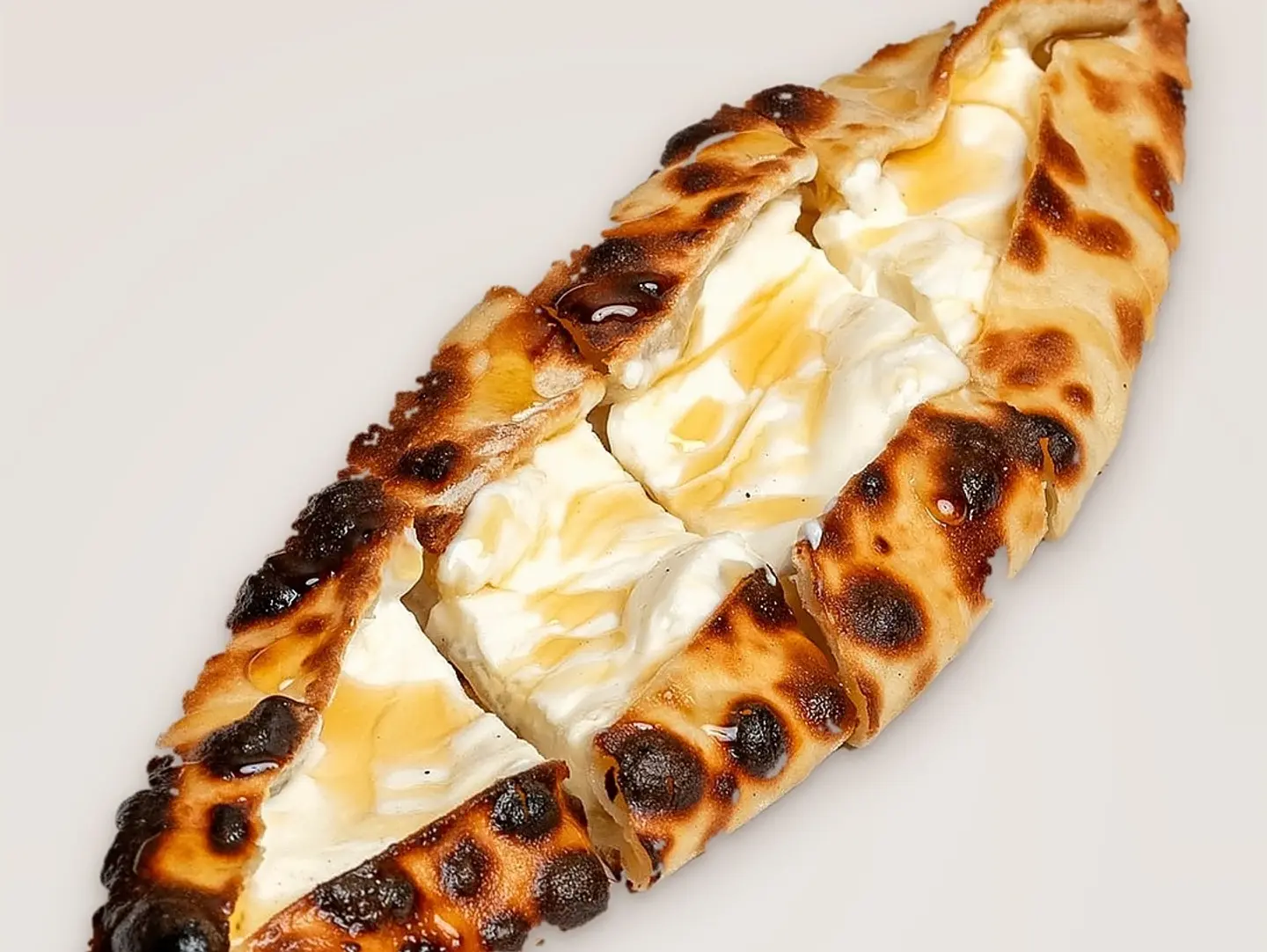 Labneh And Honey Flatbread