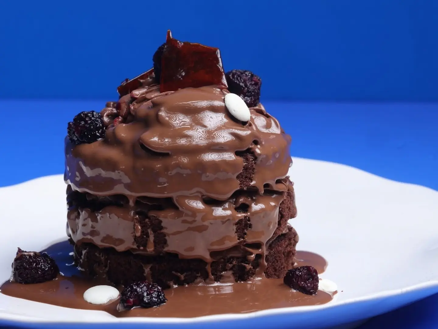 Chocolate Diva Raspberry Cake