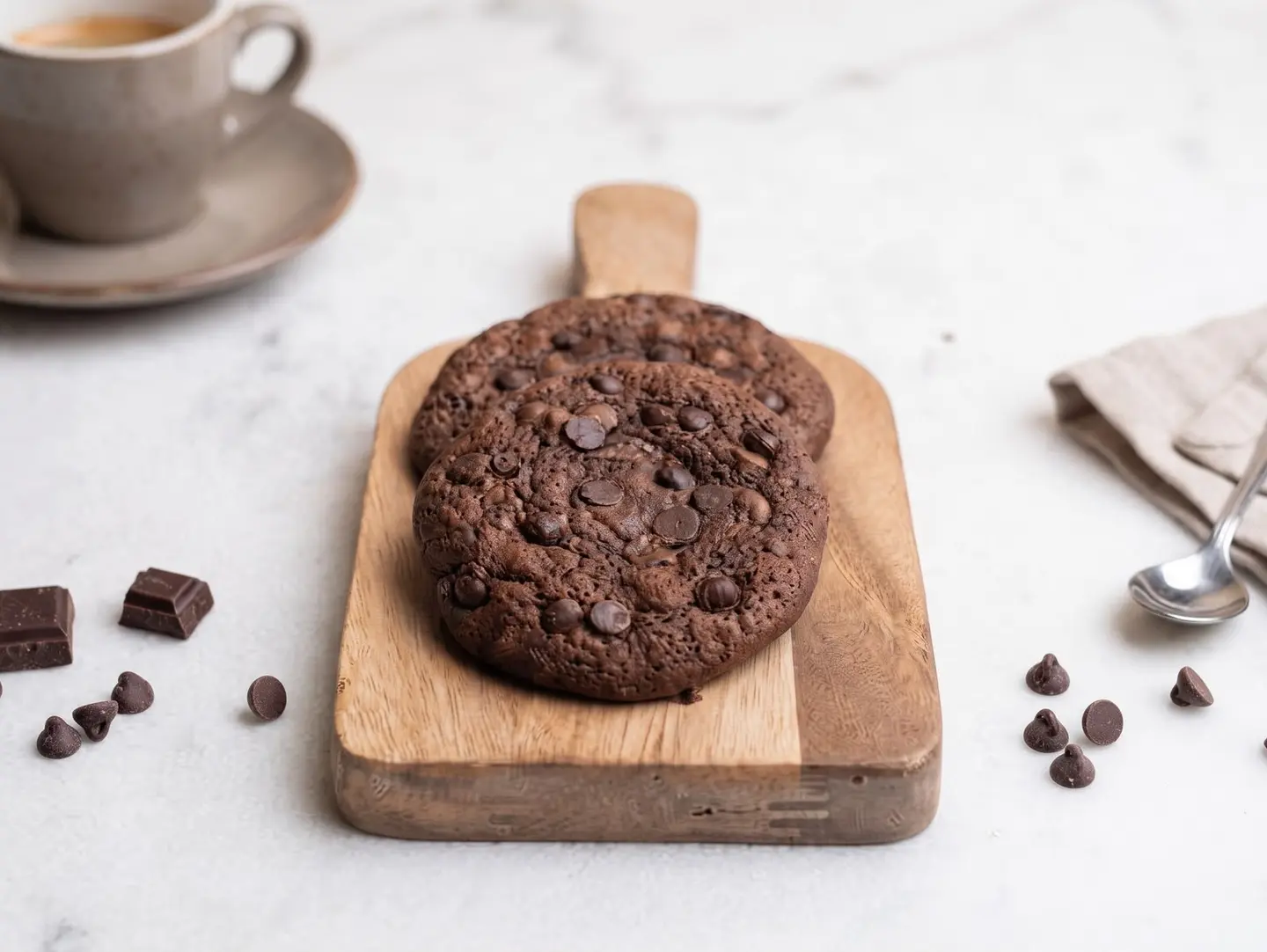Dark Chocolate Cookies