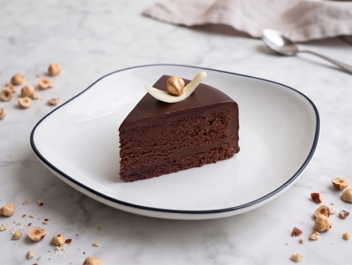 Chocolate Cake With Nutella