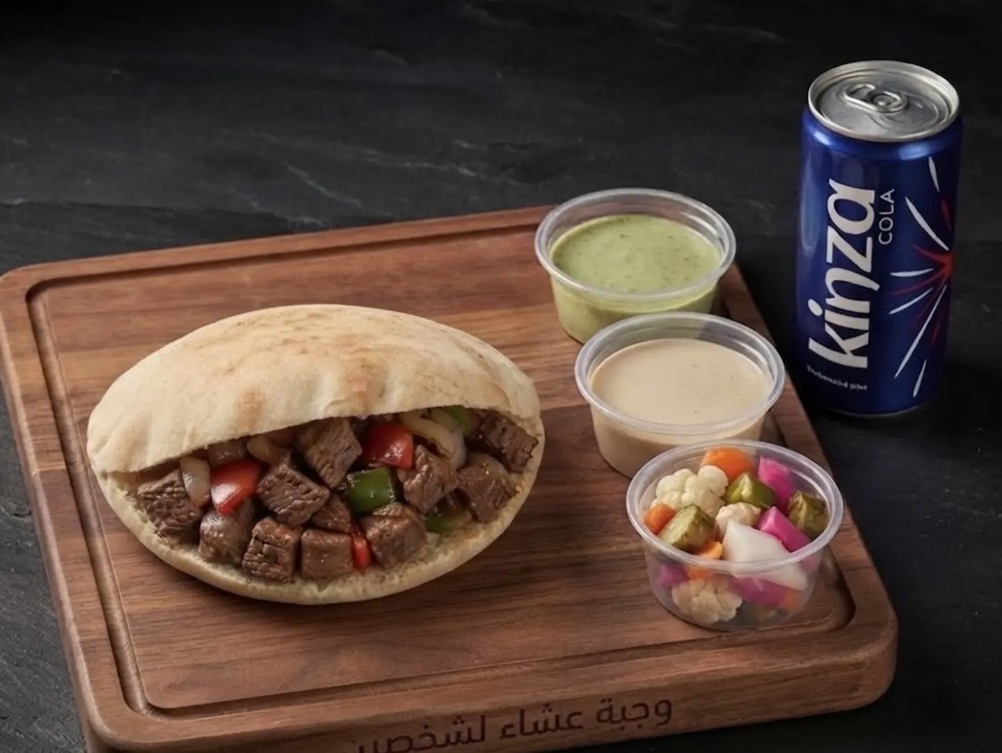 Meat Sandwich Meal