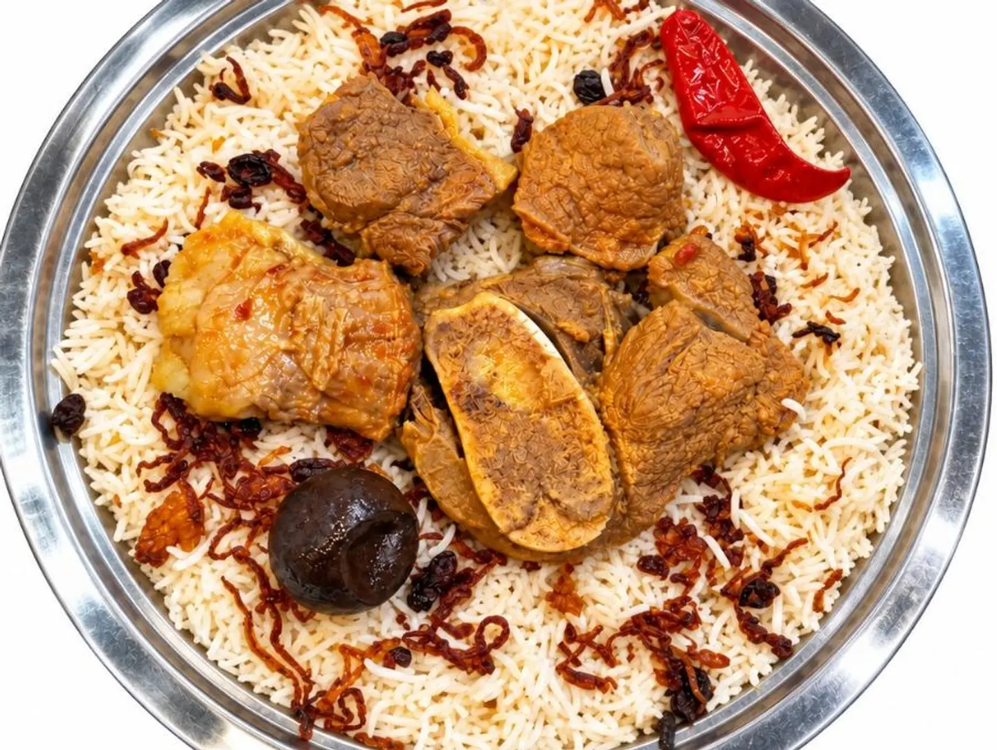 Hashi Meat Beshawer Rice