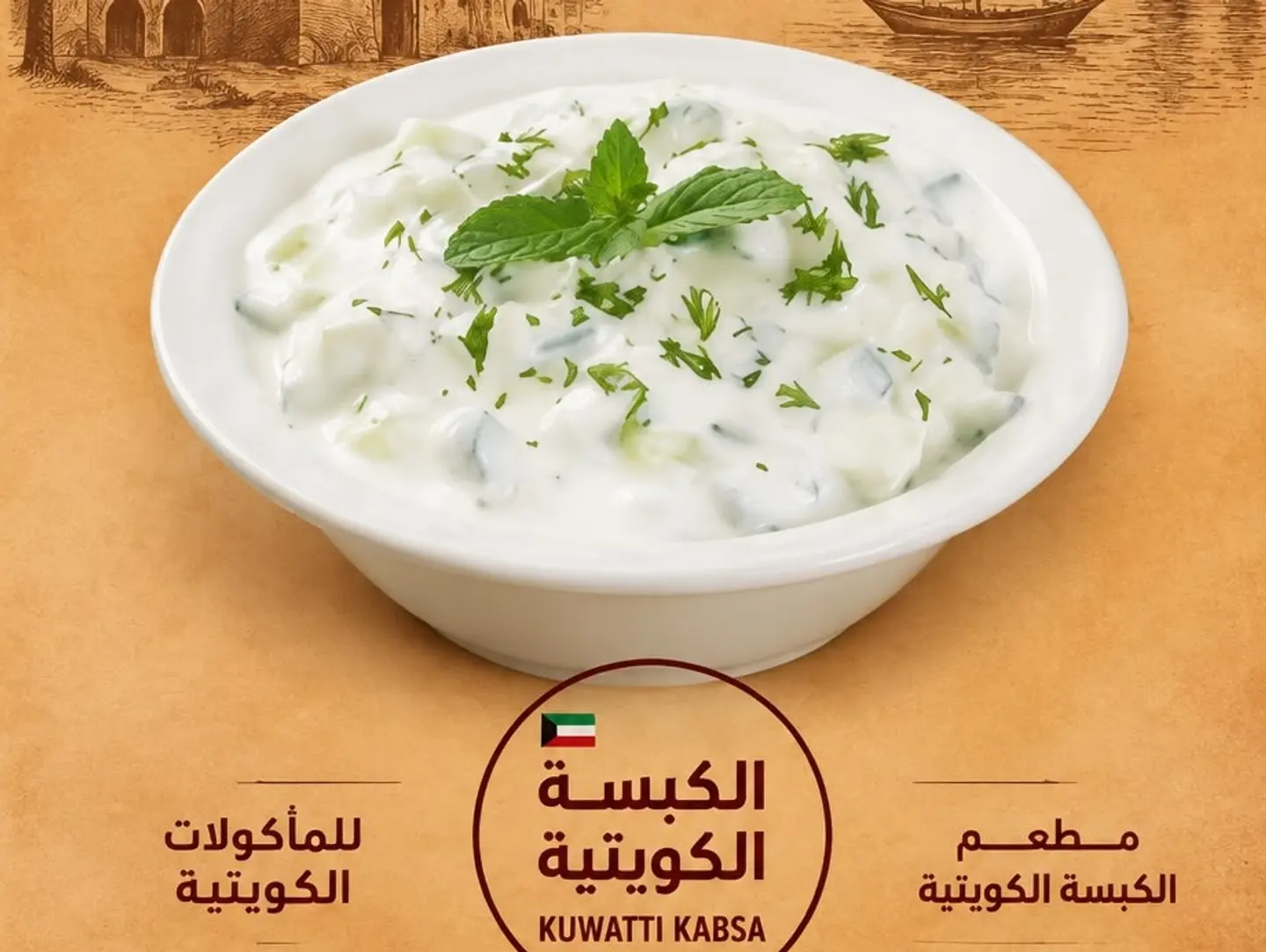 Cucumber With Laban - Small