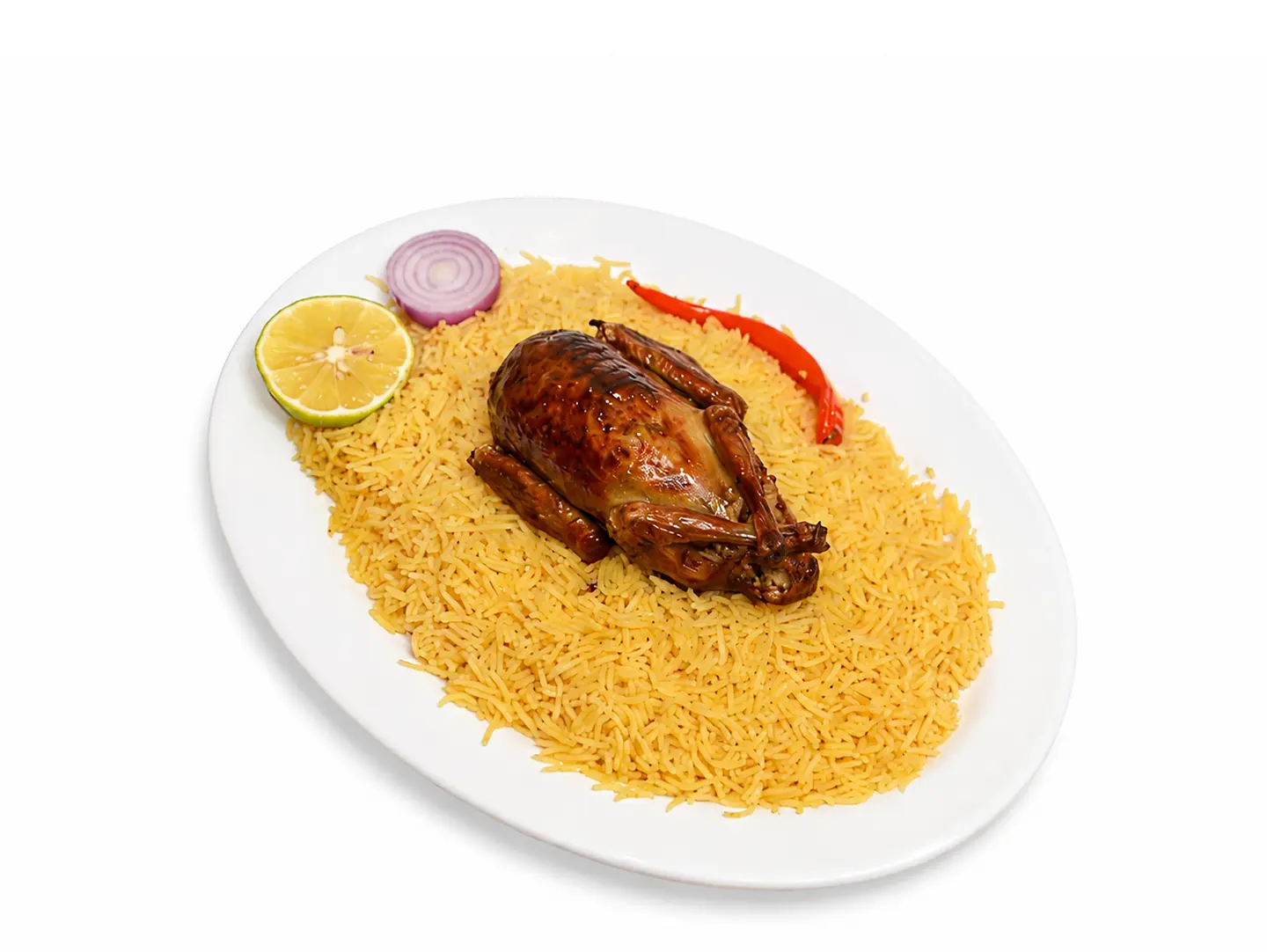 1 Hamam Mahshi With Mandi Rice