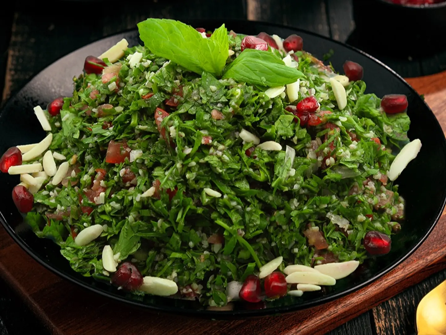Tabbouleh With Pomegranate And Almond